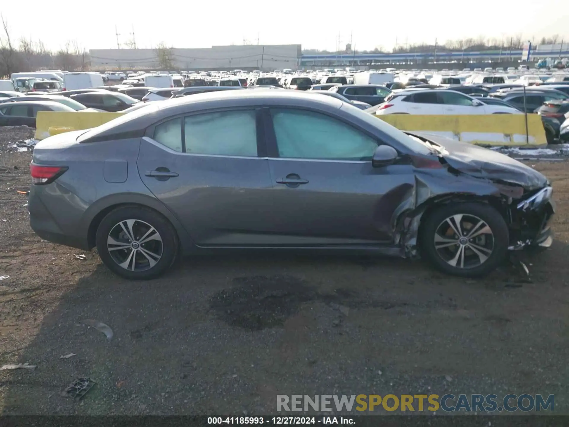 13 fotografías del automóvil dañado 3N1AB8CVXLY312294 NISSAN SENTRA 2020