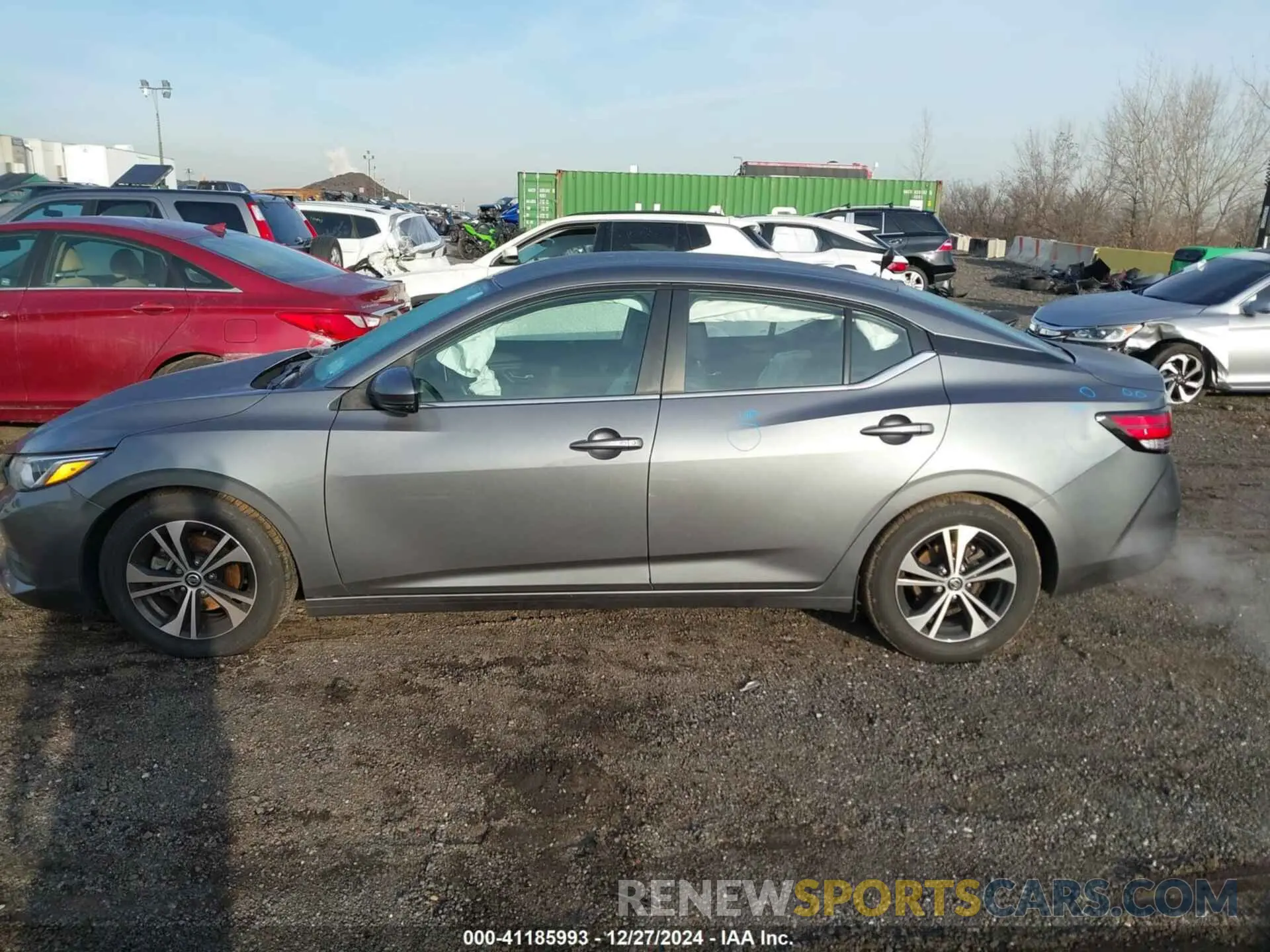 14 fotografías del automóvil dañado 3N1AB8CVXLY312294 NISSAN SENTRA 2020
