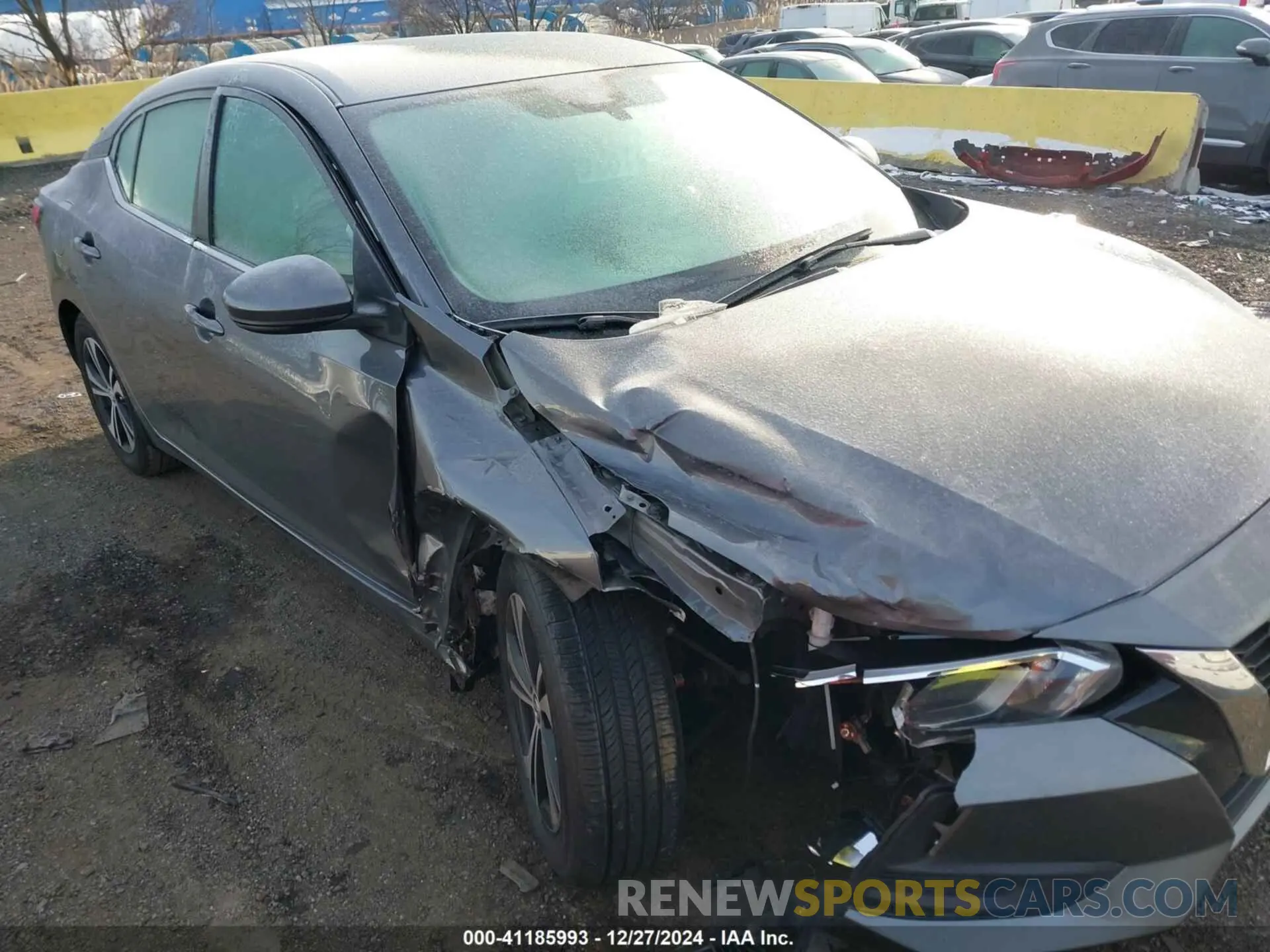 6 fotografías del automóvil dañado 3N1AB8CVXLY312294 NISSAN SENTRA 2020