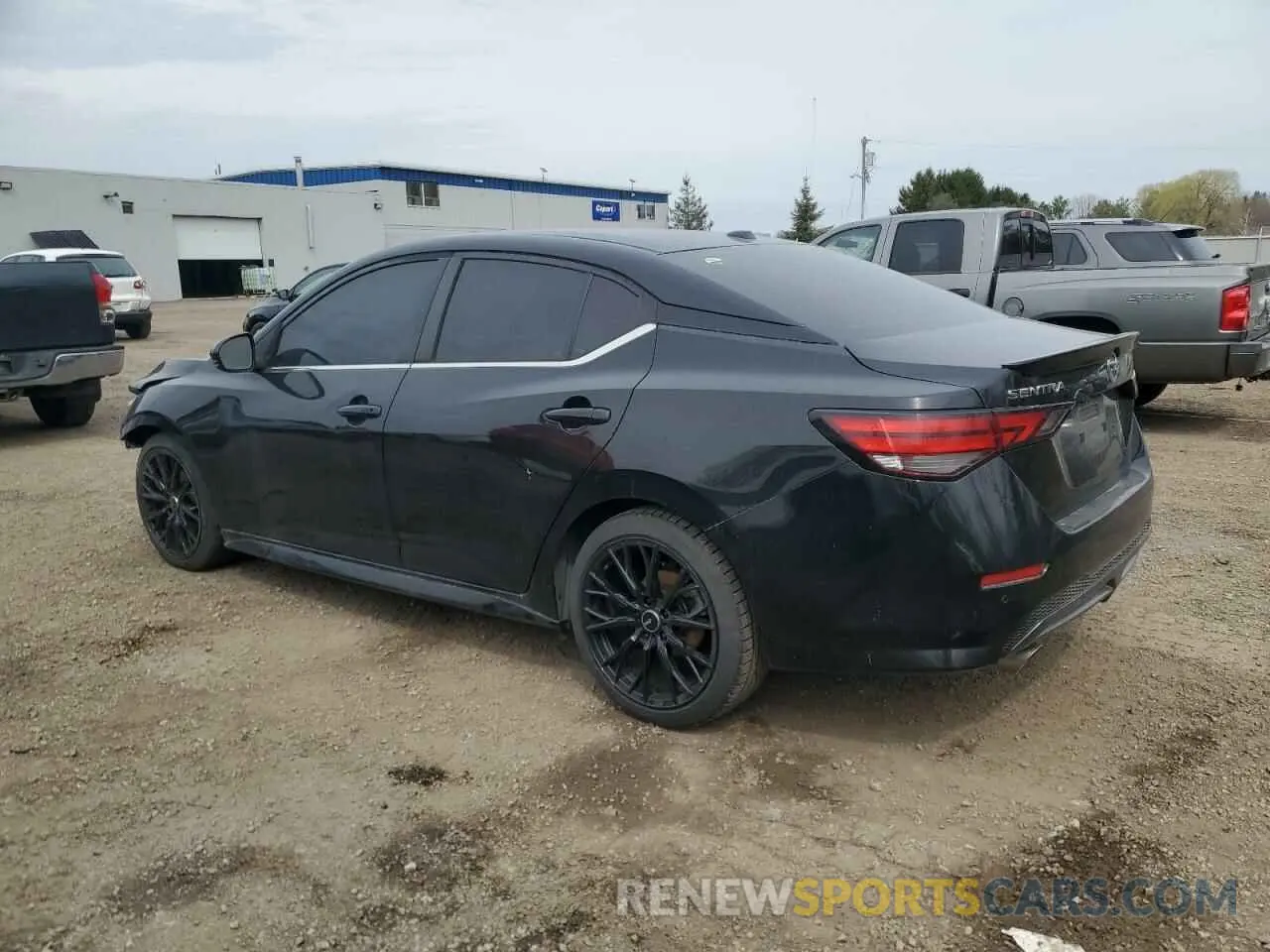 2 fotografías del automóvil dañado 3N1AB8DV0LY211442 NISSAN SENTRA 2020