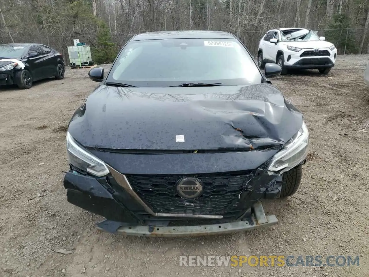 5 fotografías del automóvil dañado 3N1AB8DV0LY211442 NISSAN SENTRA 2020