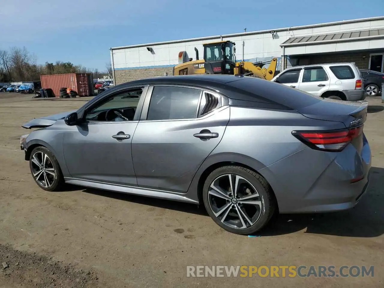 2 fotografías del automóvil dañado 3N1AB8DV0LY228807 NISSAN SENTRA 2020