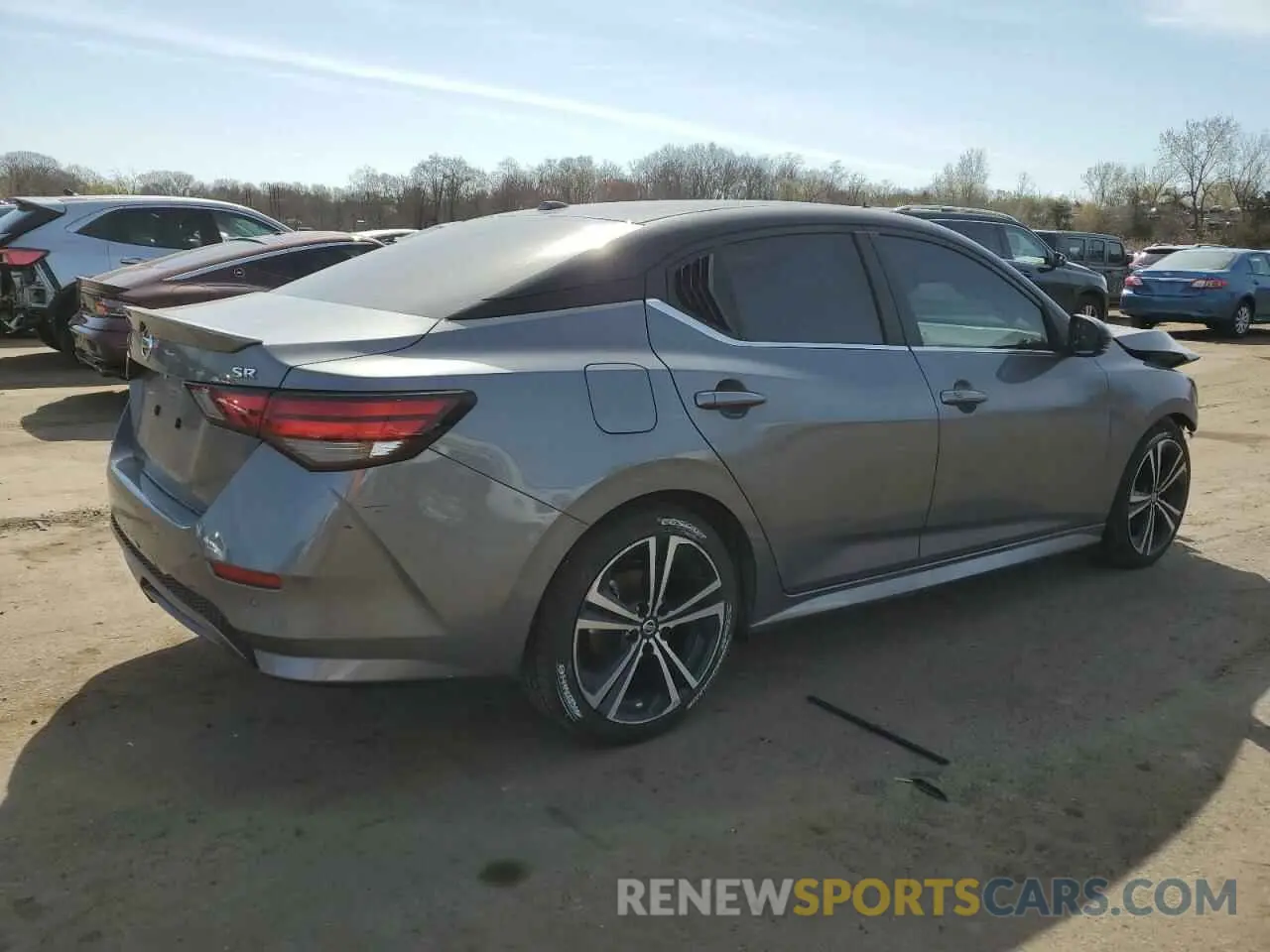 3 fotografías del automóvil dañado 3N1AB8DV0LY228807 NISSAN SENTRA 2020