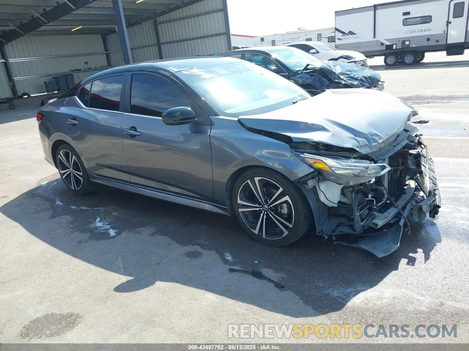 1 fotografías del automóvil dañado 3N1AB8DV0LY246885 NISSAN SENTRA 2020
