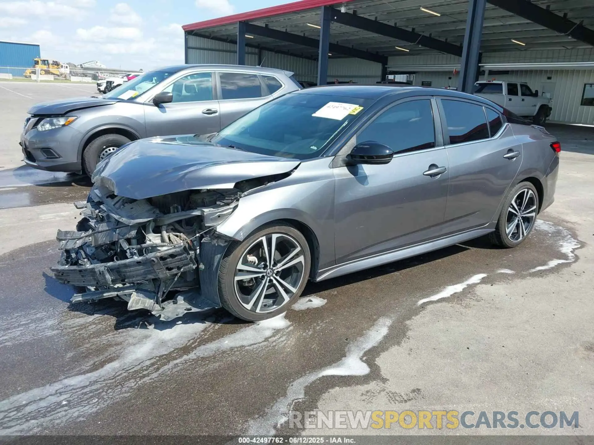 2 fotografías del automóvil dañado 3N1AB8DV0LY246885 NISSAN SENTRA 2020