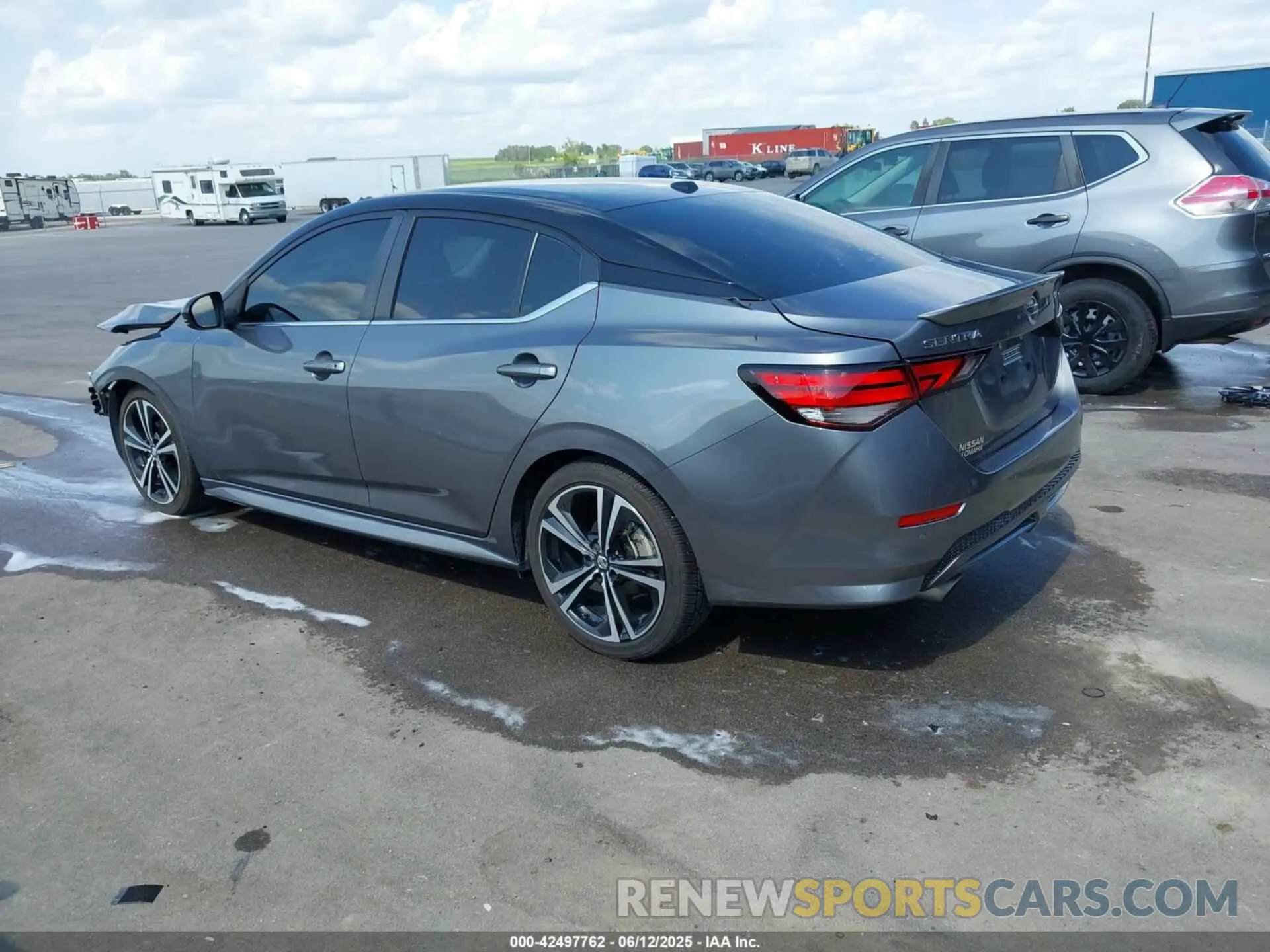3 fotografías del automóvil dañado 3N1AB8DV0LY246885 NISSAN SENTRA 2020