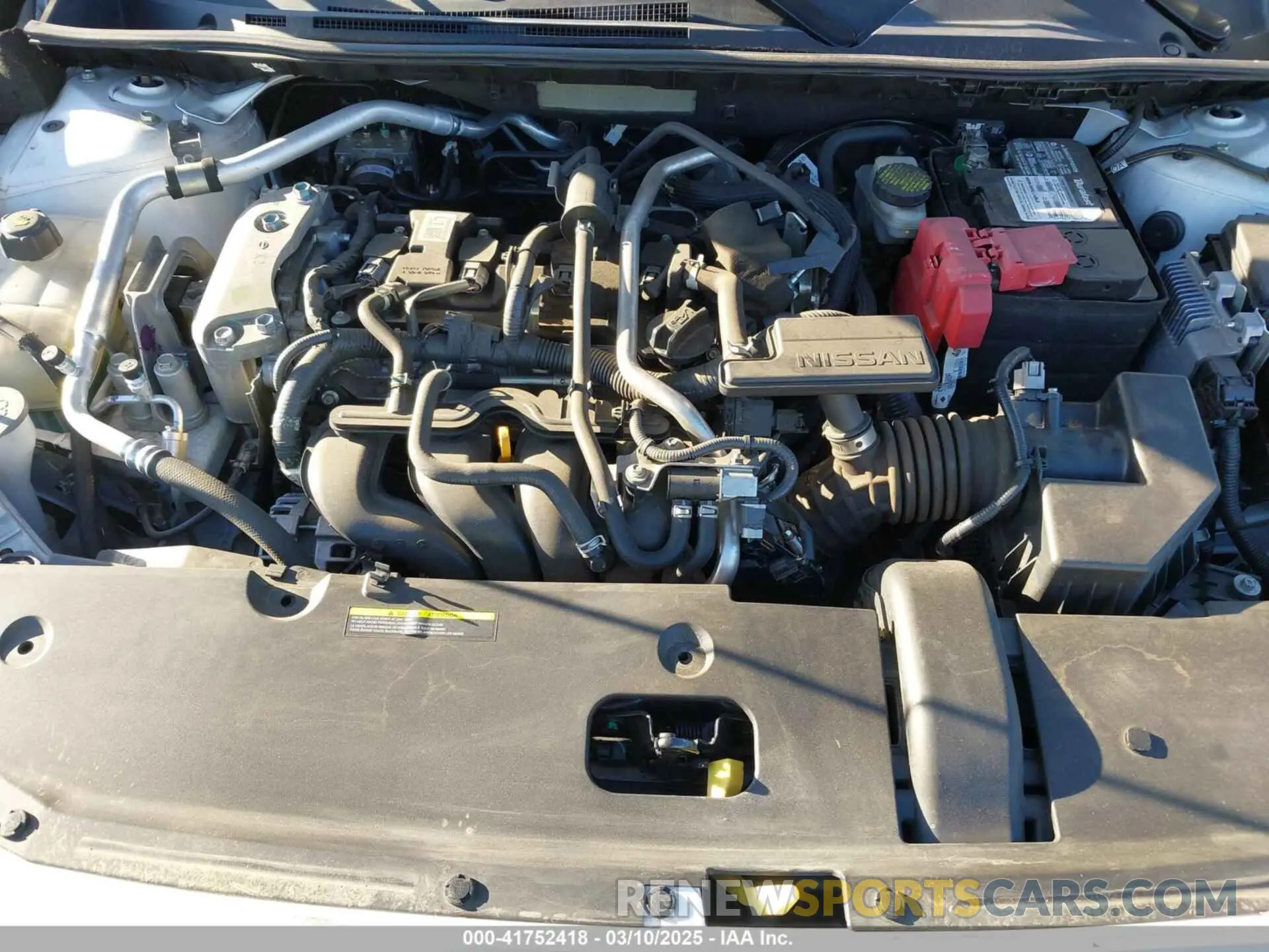 10 fotografías del automóvil dañado 3N1AB8DV0LY261421 NISSAN SENTRA 2020