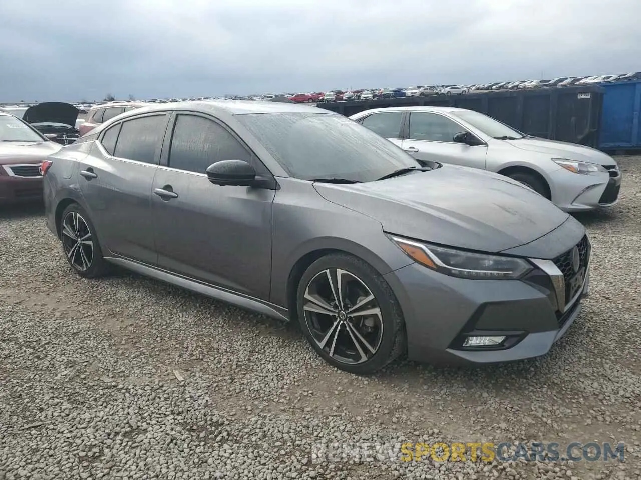 4 fotografías del automóvil dañado 3N1AB8DV0LY311296 NISSAN SENTRA 2020