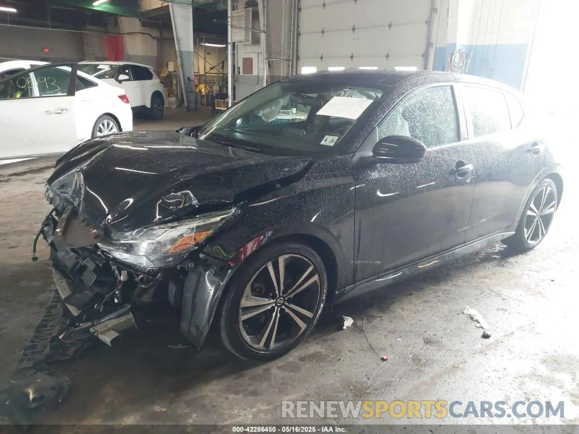 2 fotografías del automóvil dañado 3N1AB8DV1LY254736 NISSAN SENTRA 2020