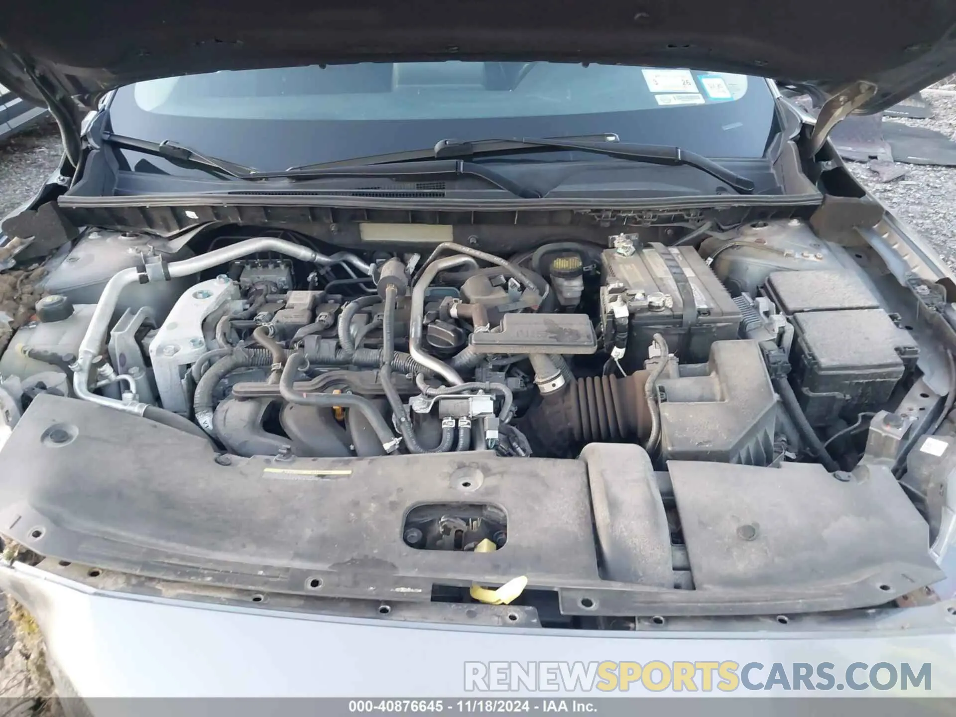 10 fotografías del automóvil dañado 3N1AB8DV1LY276302 NISSAN SENTRA 2020