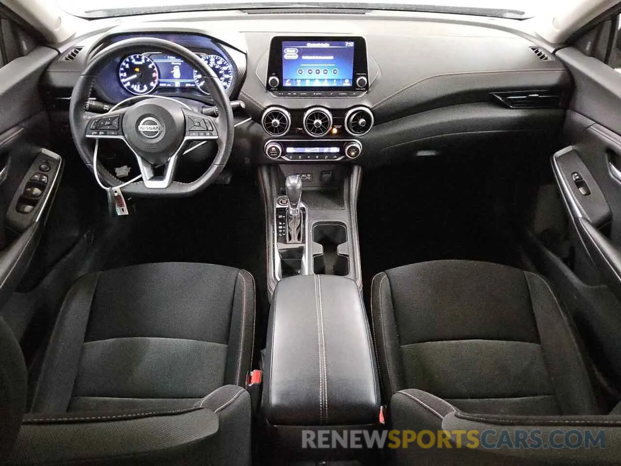 8 fotografías del automóvil dañado 3N1AB8DV2LY227805 NISSAN SENTRA 2020