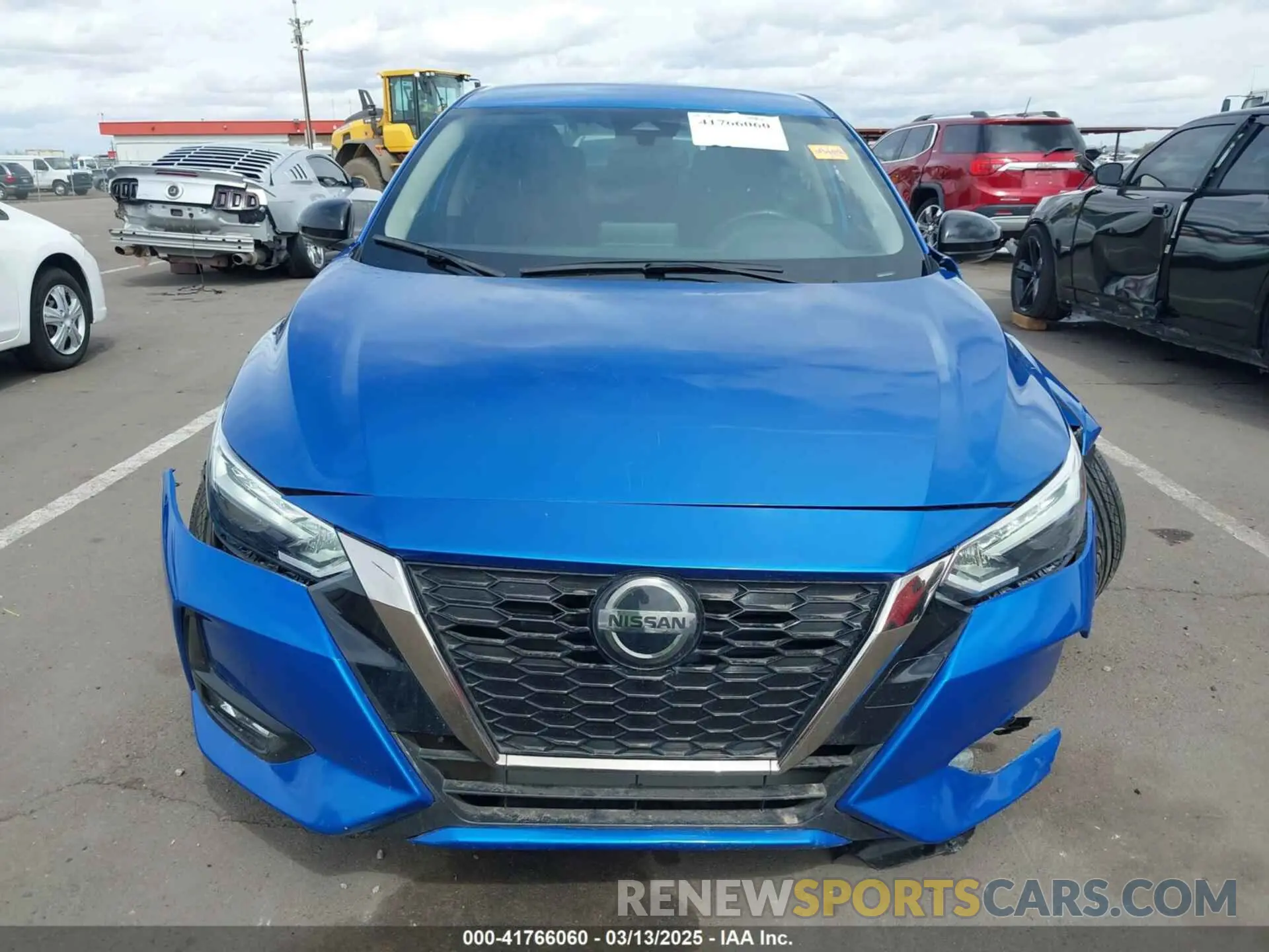 12 fotografías del automóvil dañado 3N1AB8DV2LY239100 NISSAN SENTRA 2020