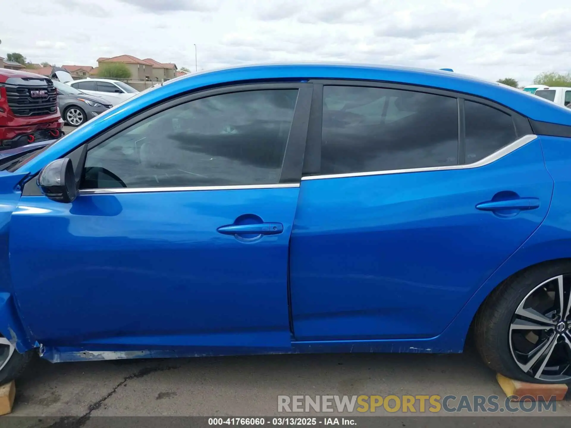 14 fotografías del automóvil dañado 3N1AB8DV2LY239100 NISSAN SENTRA 2020