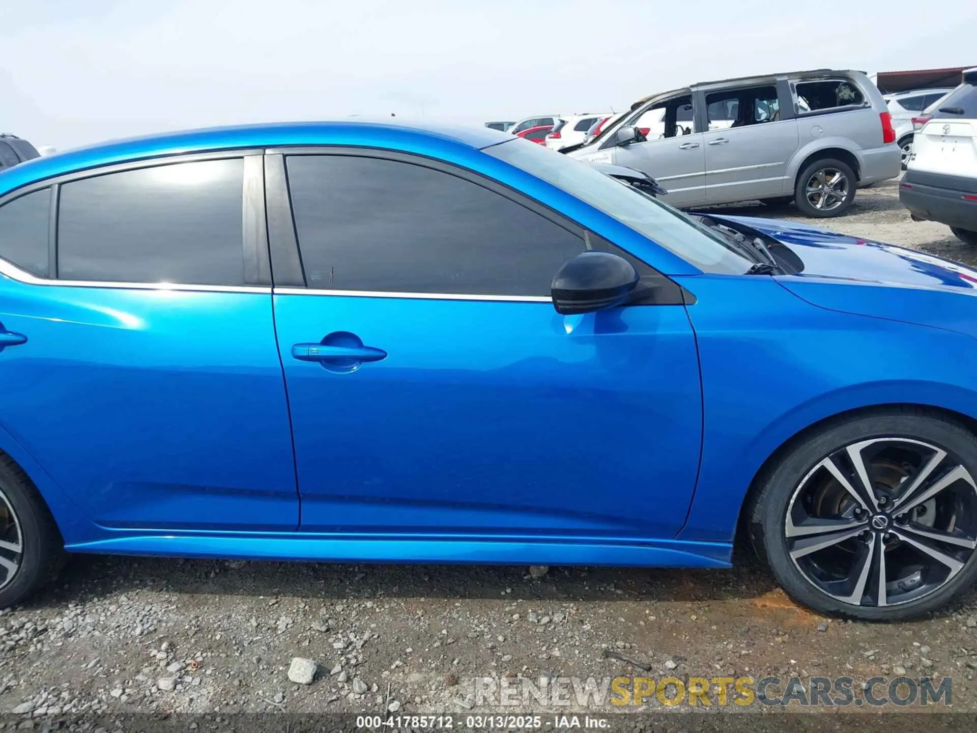 13 fotografías del automóvil dañado 3N1AB8DV2LY259525 NISSAN SENTRA 2020