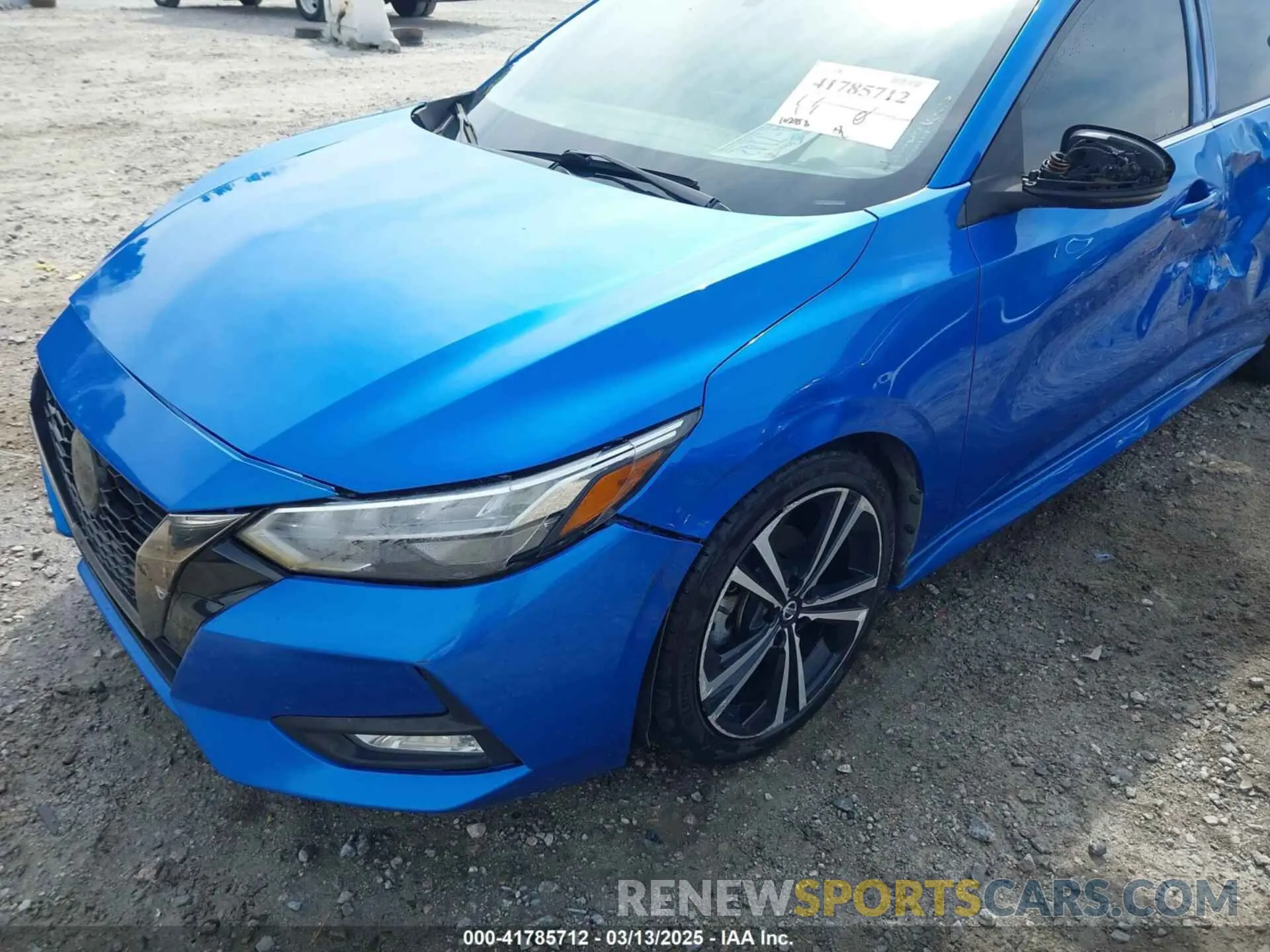 17 fotografías del automóvil dañado 3N1AB8DV2LY259525 NISSAN SENTRA 2020