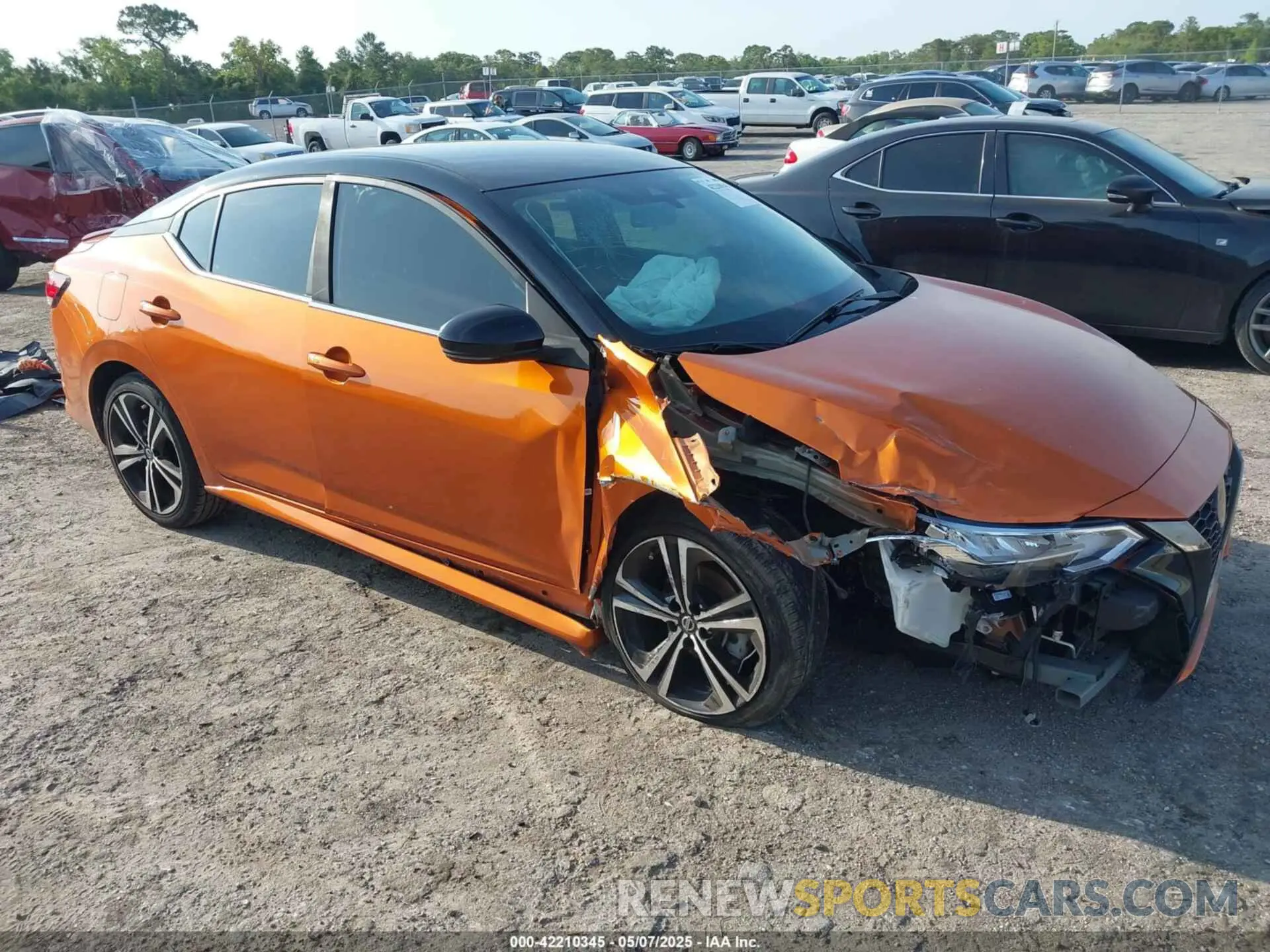 1 fotografías del automóvil dañado 3N1AB8DV3LY220765 NISSAN SENTRA 2020