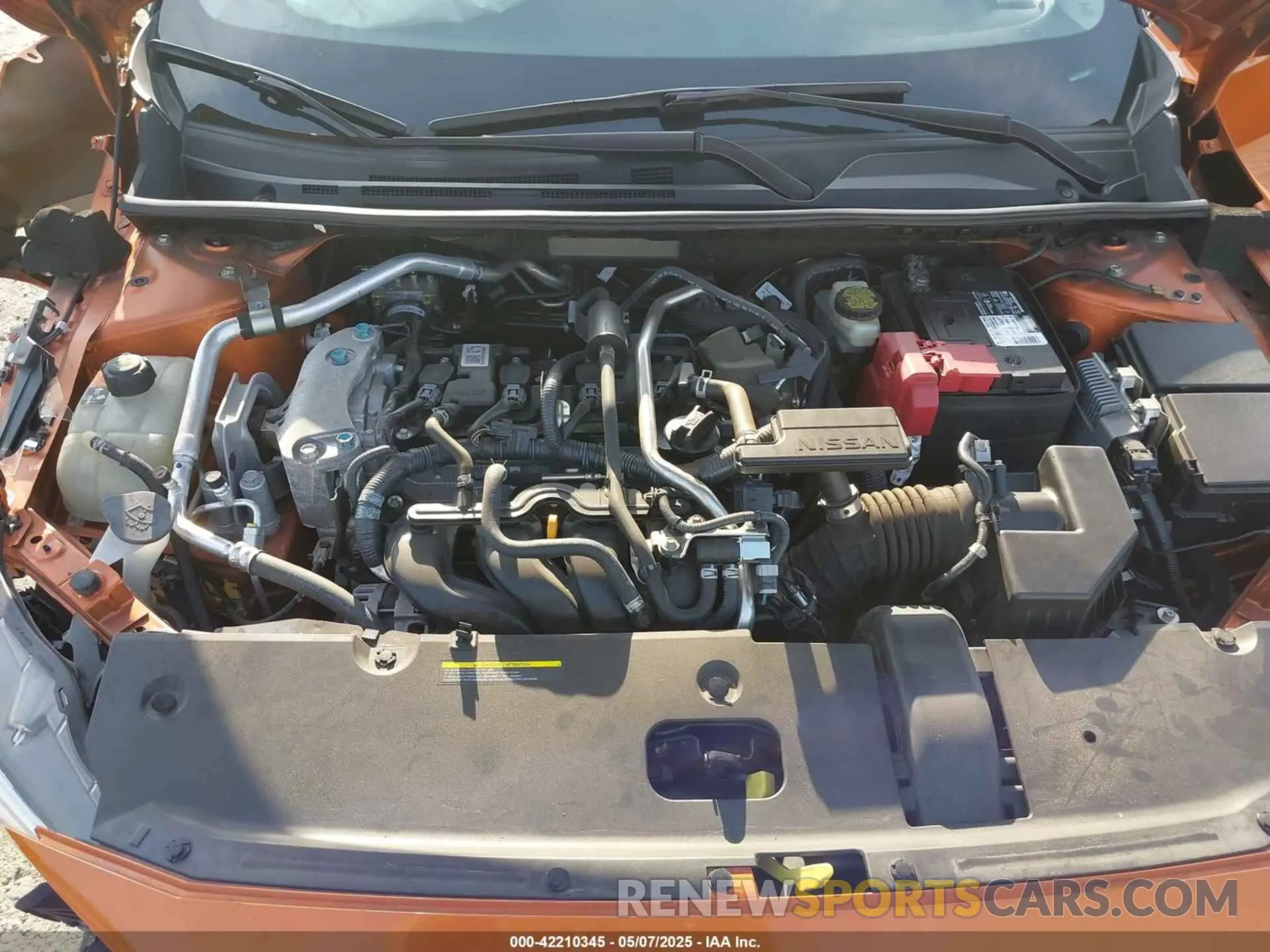 10 fotografías del automóvil dañado 3N1AB8DV3LY220765 NISSAN SENTRA 2020