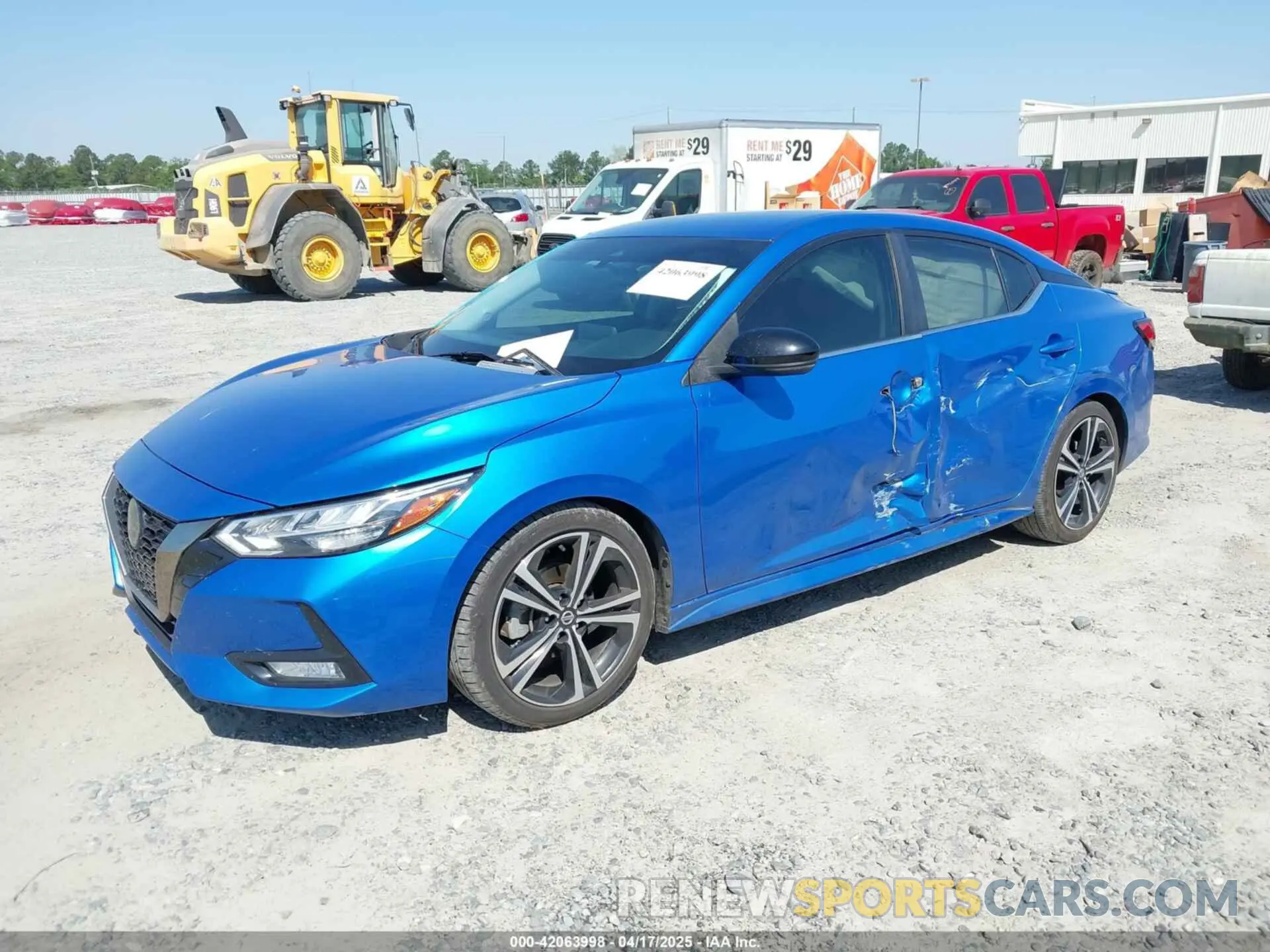 2 fotografías del automóvil dañado 3N1AB8DV3LY221382 NISSAN SENTRA 2020