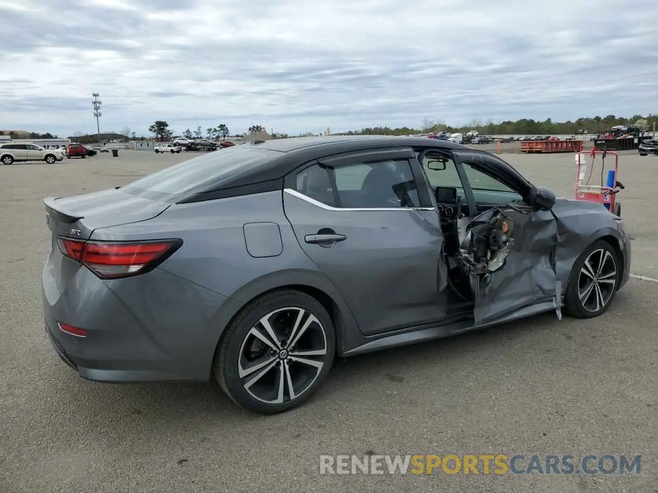 3 fotografías del automóvil dañado 3N1AB8DV3LY236805 NISSAN SENTRA 2020