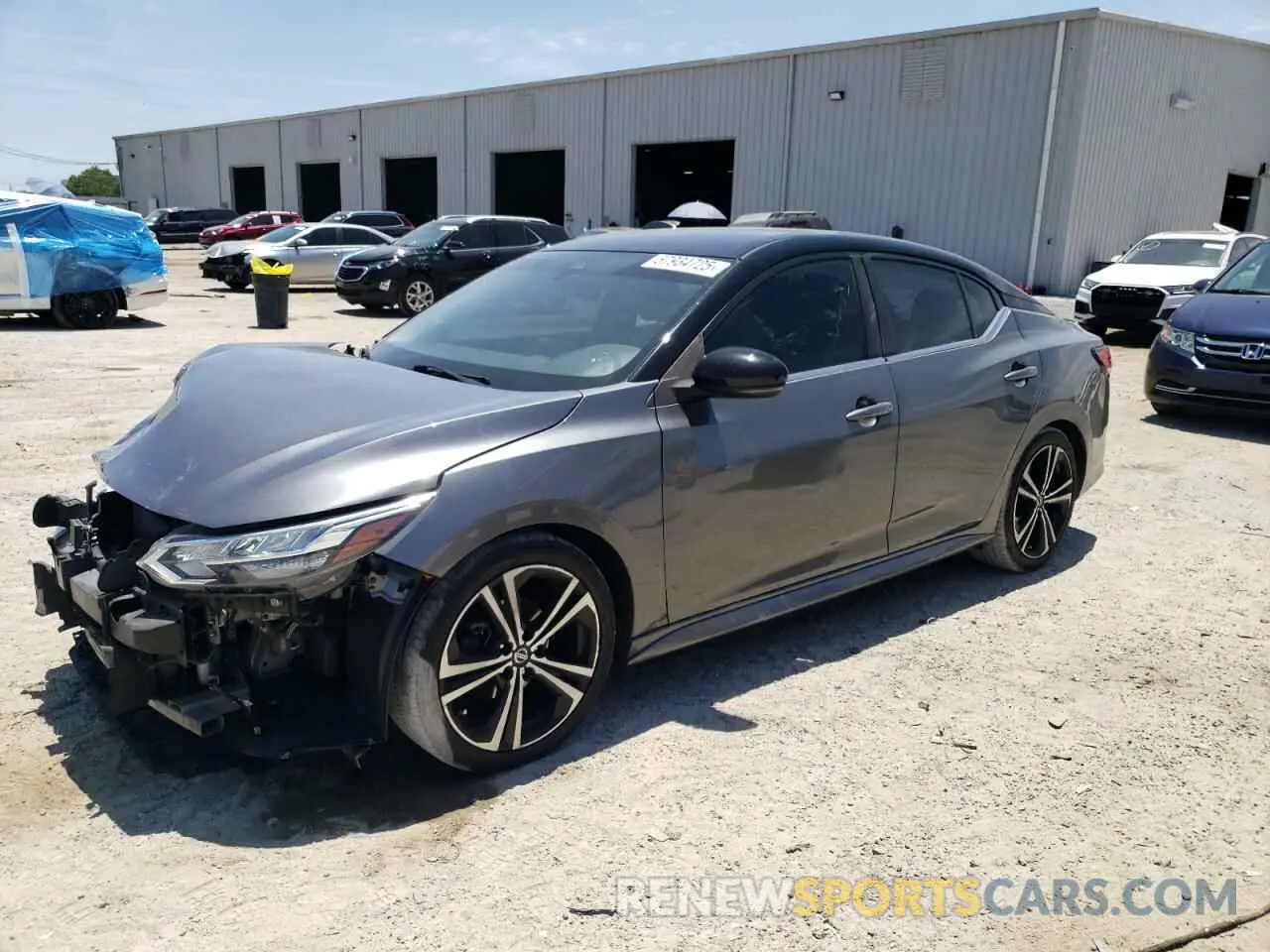 1 fotografías del automóvil dañado 3N1AB8DV3LY242362 NISSAN SENTRA 2020