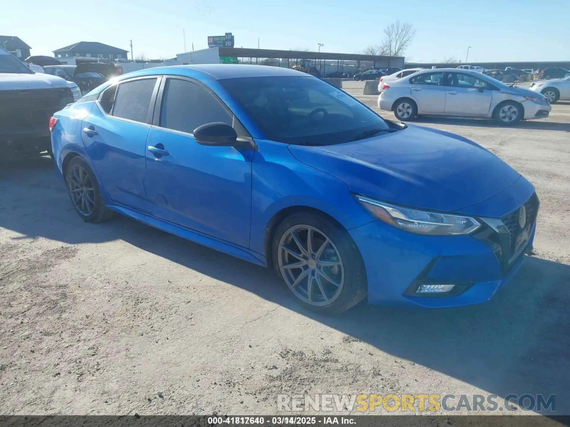 1 fotografías del automóvil dañado 3N1AB8DV3LY278522 NISSAN SENTRA 2020