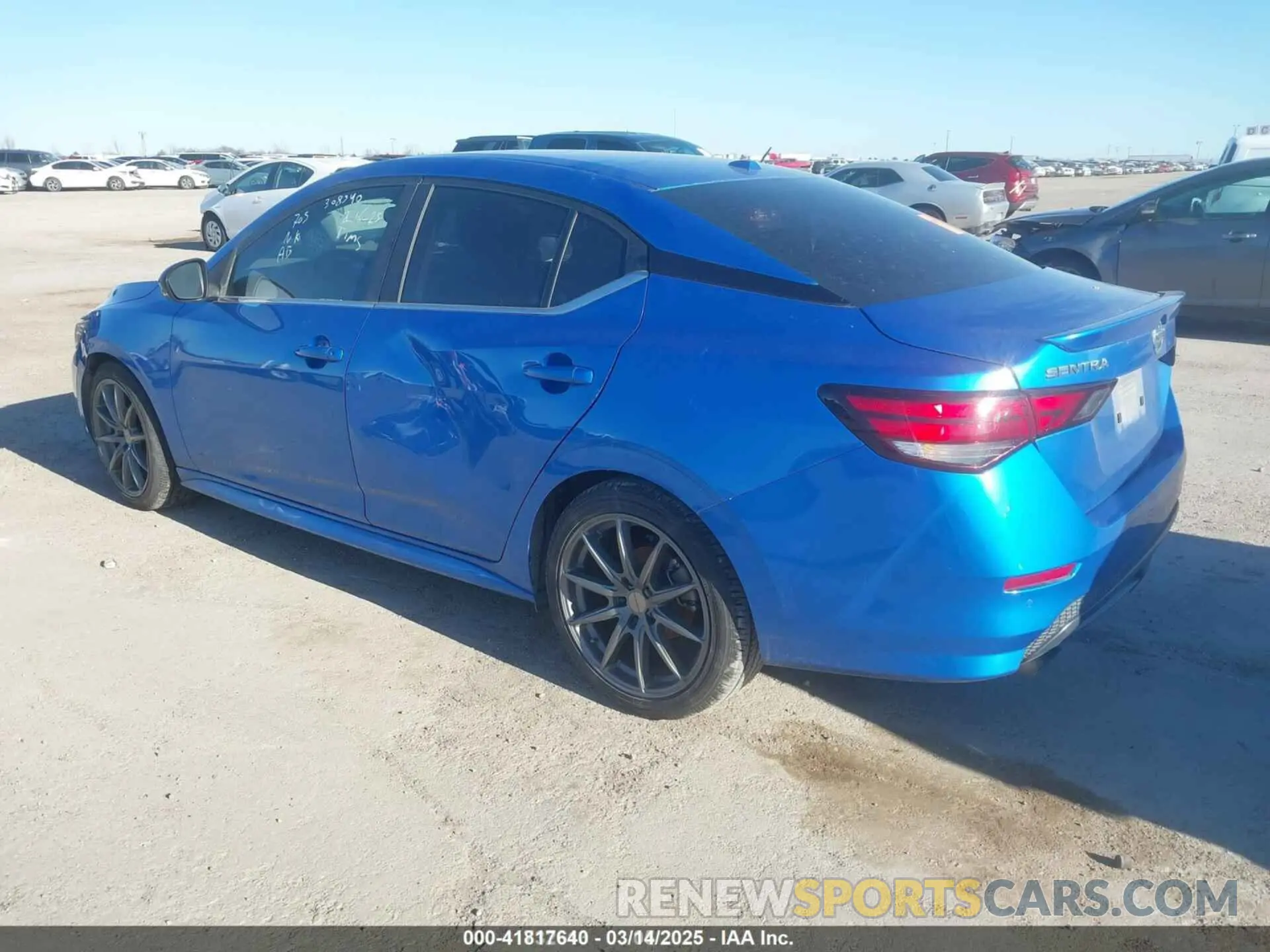 3 fotografías del automóvil dañado 3N1AB8DV3LY278522 NISSAN SENTRA 2020