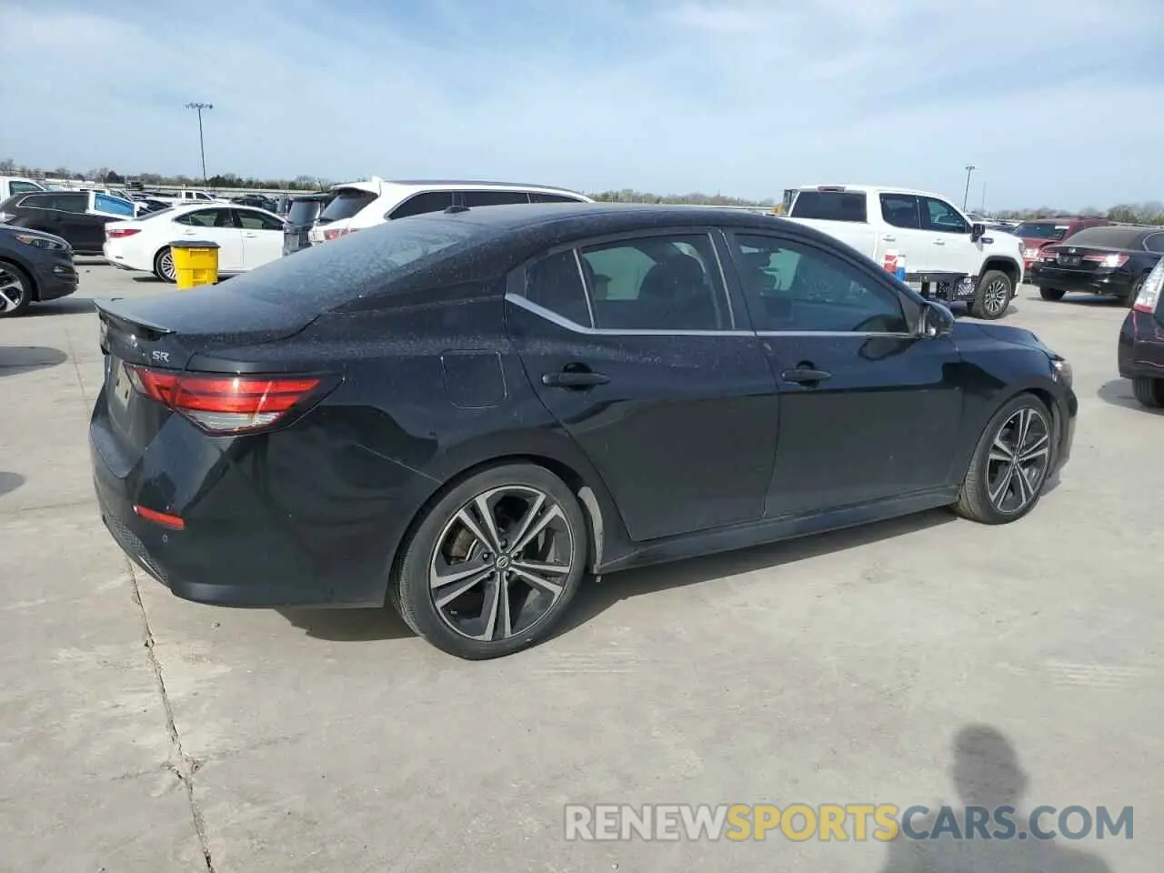 3 fotografías del automóvil dañado 3N1AB8DV3LY278665 NISSAN SENTRA 2020