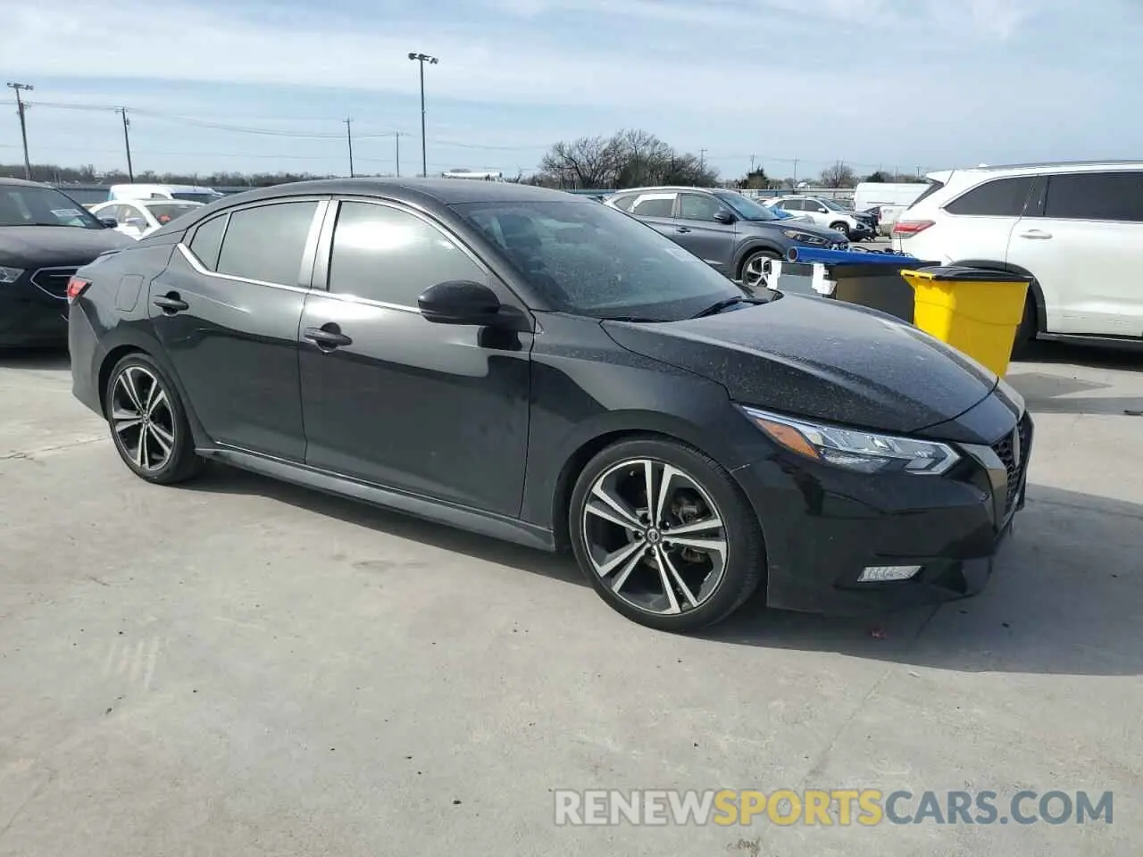 4 fotografías del automóvil dañado 3N1AB8DV3LY278665 NISSAN SENTRA 2020