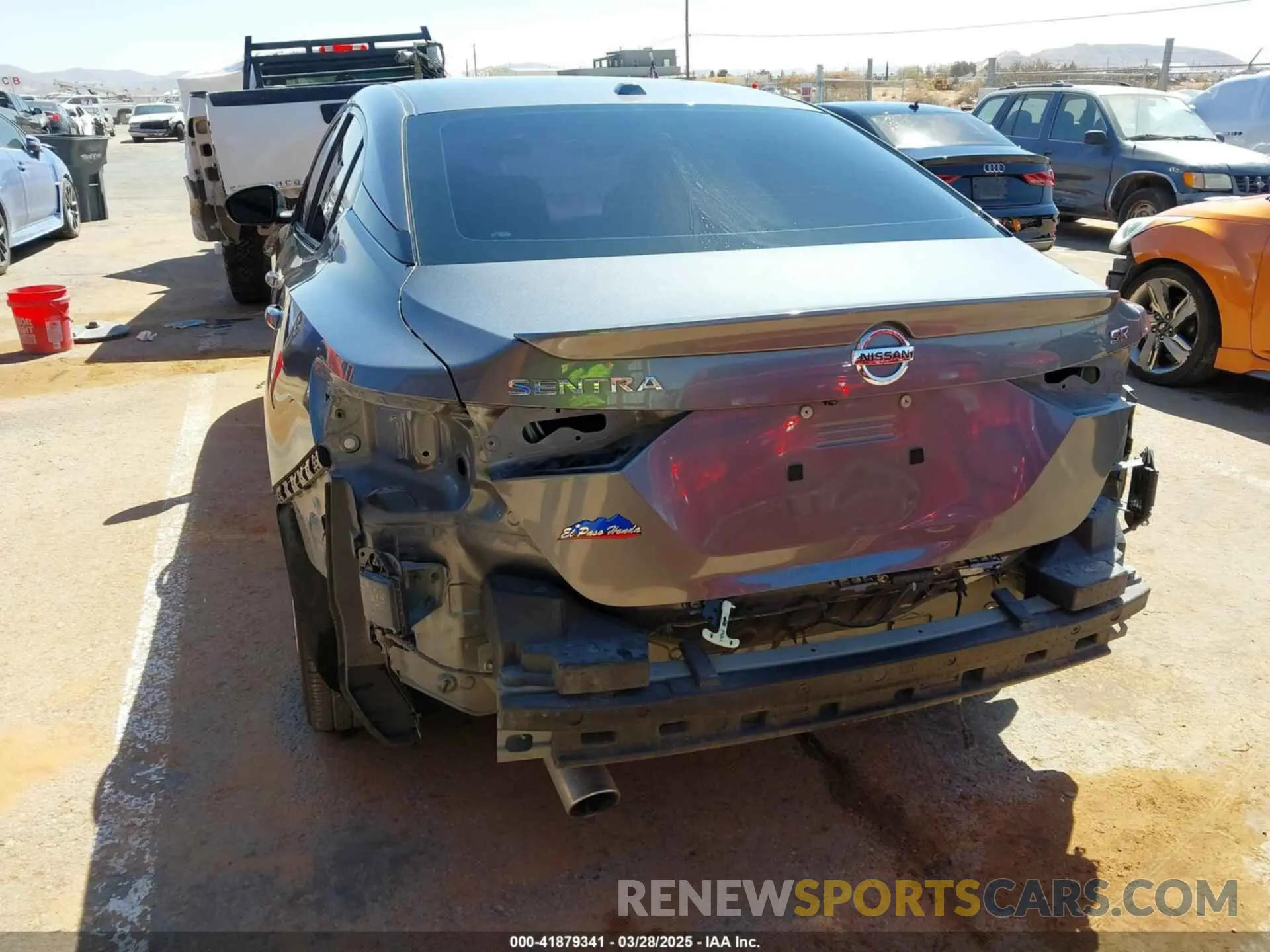 17 fotografías del automóvil dañado 3N1AB8DV4LY221178 NISSAN SENTRA 2020