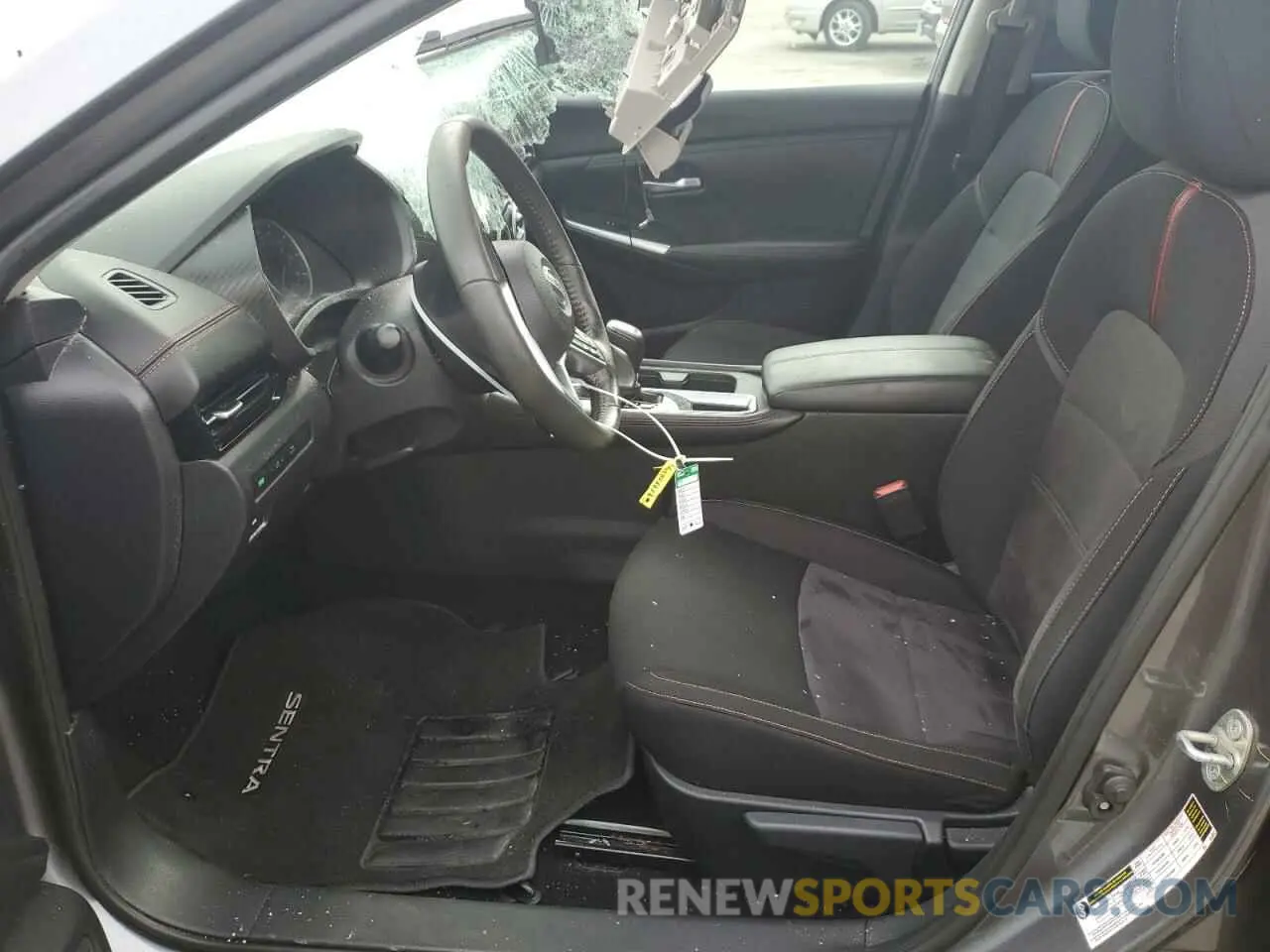 7 fotografías del automóvil dañado 3N1AB8DV4LY253032 NISSAN SENTRA 2020