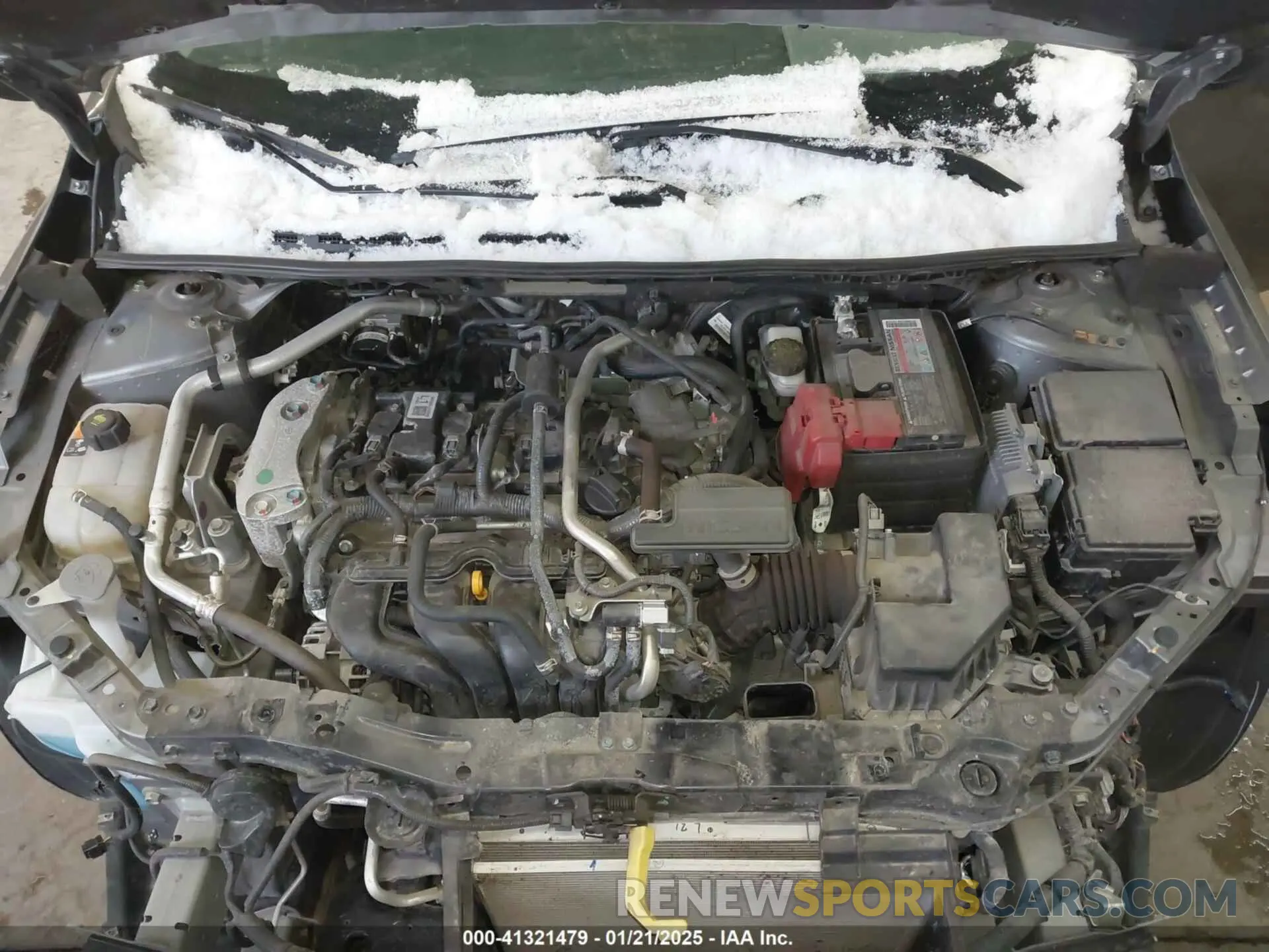 10 fotografías del automóvil dañado 3N1AB8DV4LY264905 NISSAN SENTRA 2020