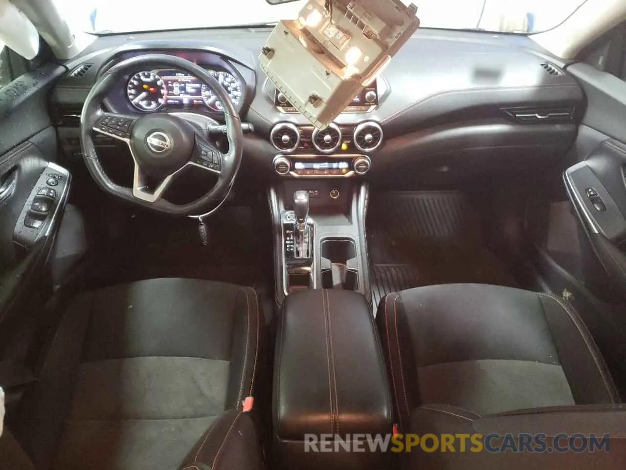 8 fotografías del automóvil dañado 3N1AB8DV4LY288489 NISSAN SENTRA 2020