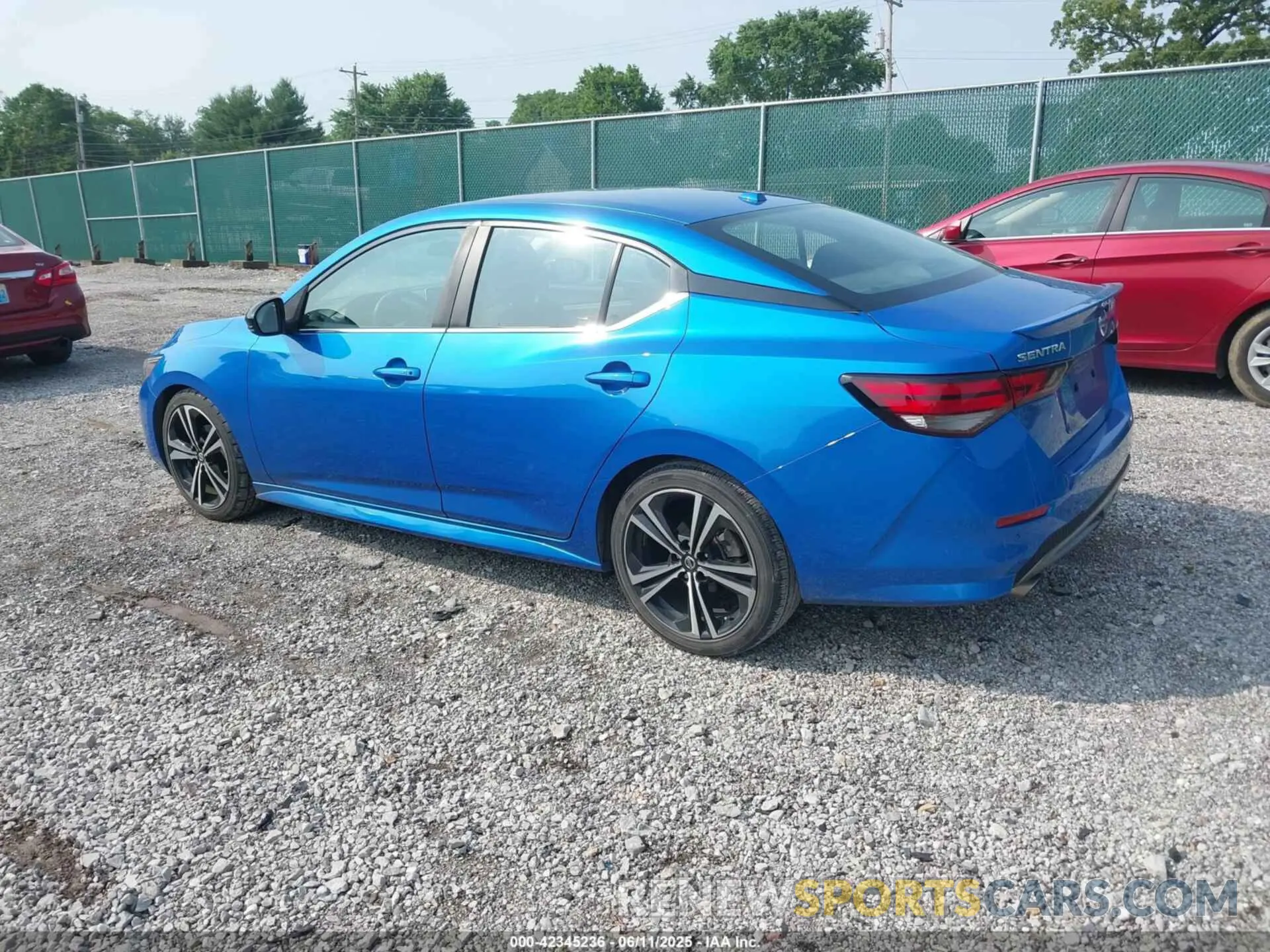 3 fotografías del automóvil dañado 3N1AB8DV5LY206978 NISSAN SENTRA 2020