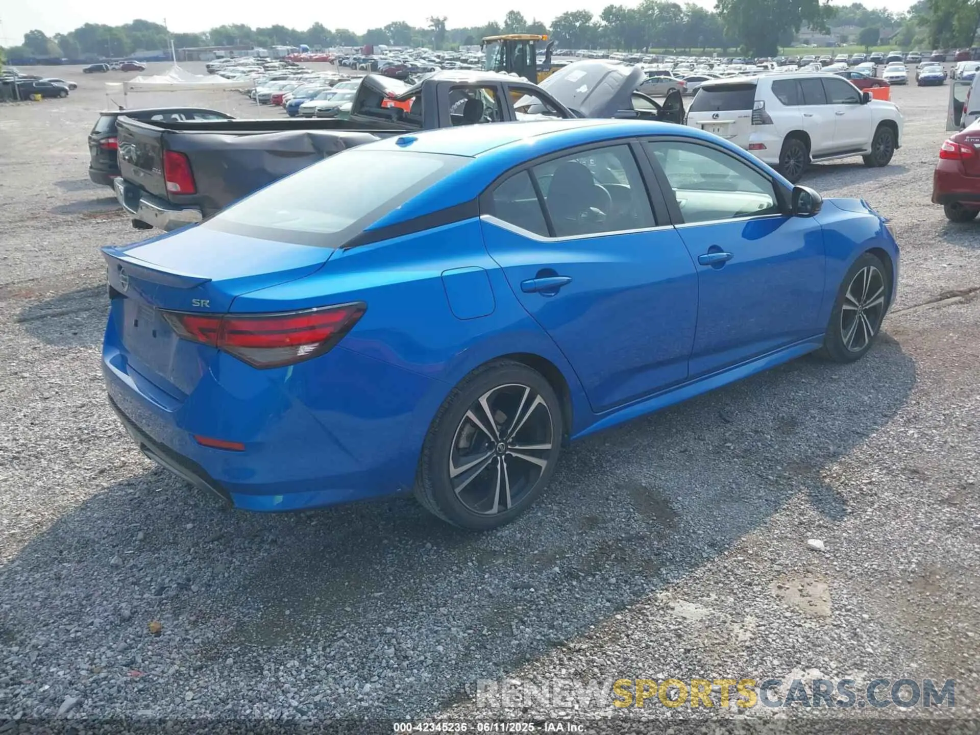 4 fotografías del automóvil dañado 3N1AB8DV5LY206978 NISSAN SENTRA 2020