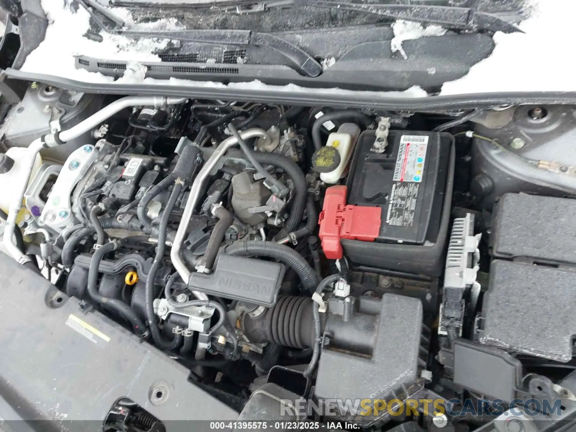 10 fotografías del automóvil dañado 3N1AB8DV5LY266338 NISSAN SENTRA 2020