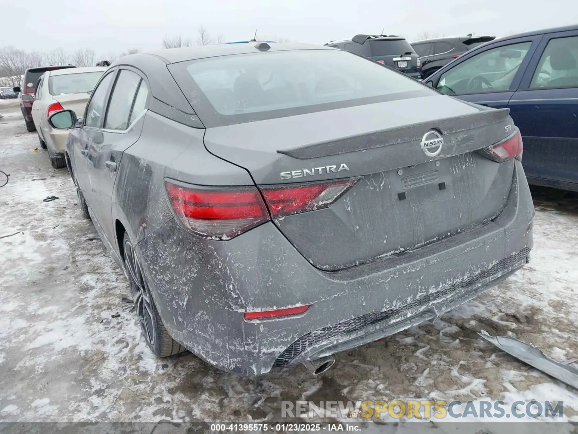 3 fotografías del automóvil dañado 3N1AB8DV5LY266338 NISSAN SENTRA 2020