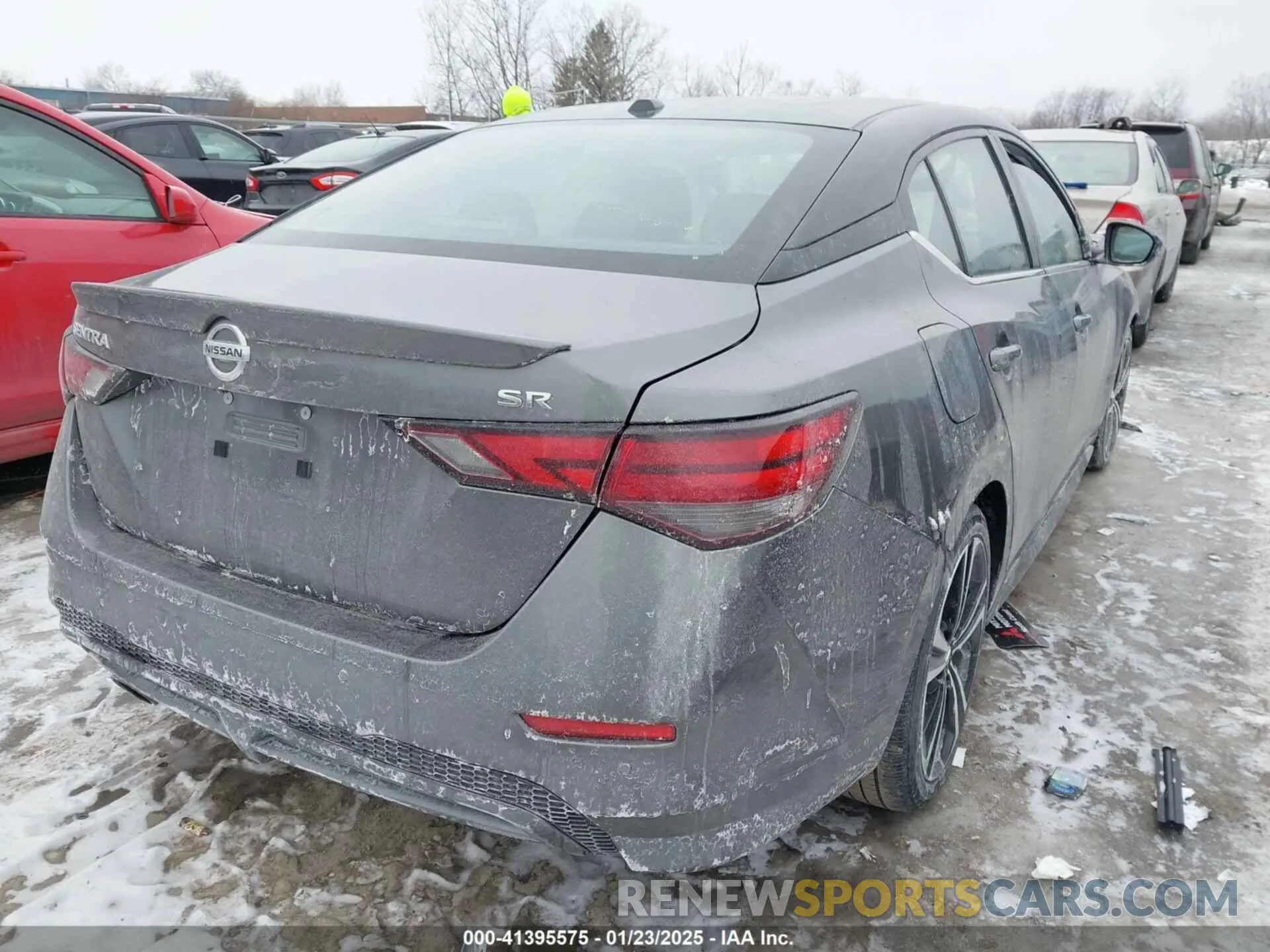4 fotografías del automóvil dañado 3N1AB8DV5LY266338 NISSAN SENTRA 2020