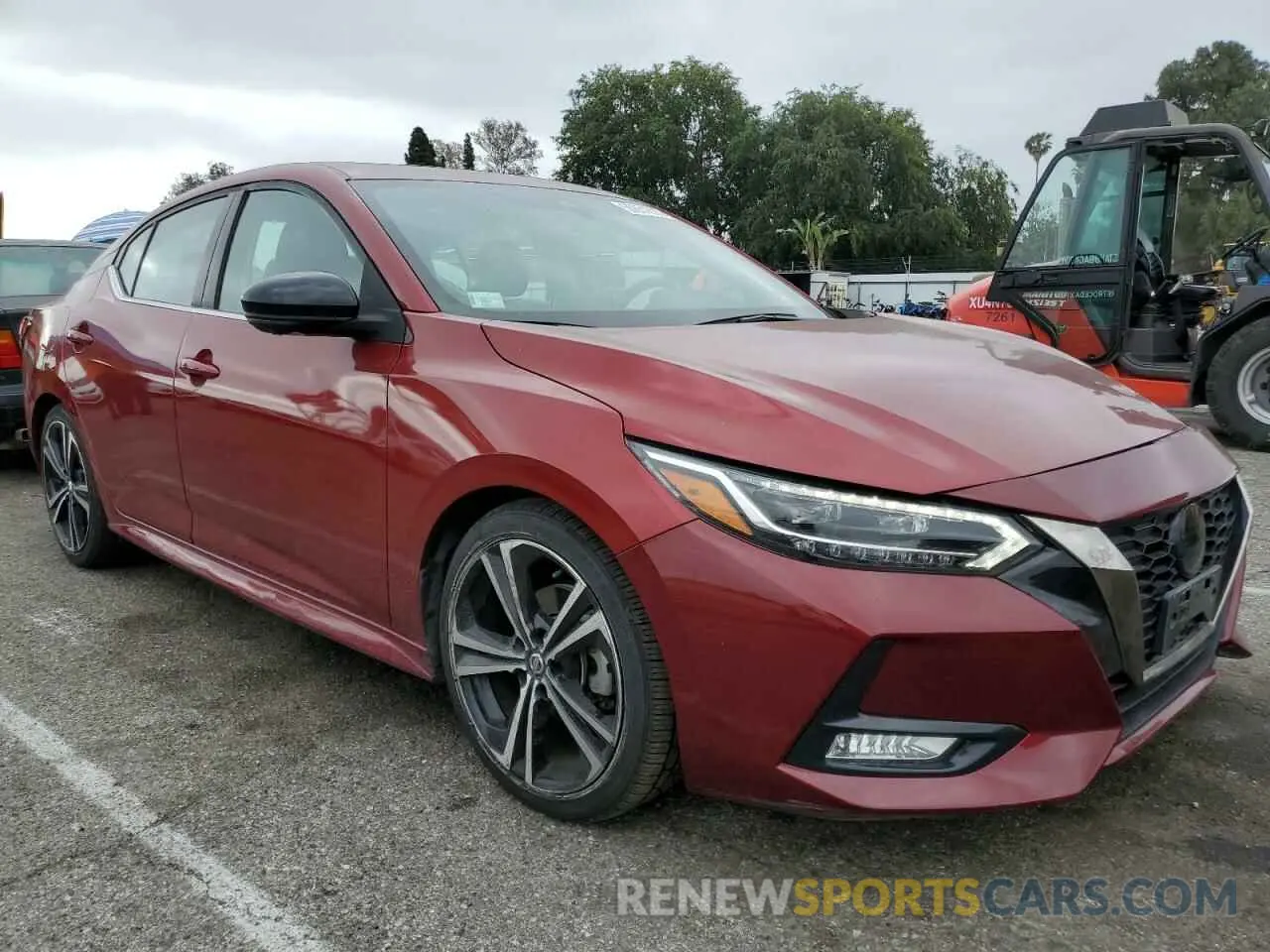 4 fotografías del automóvil dañado 3N1AB8DV5LY302271 NISSAN SENTRA 2020