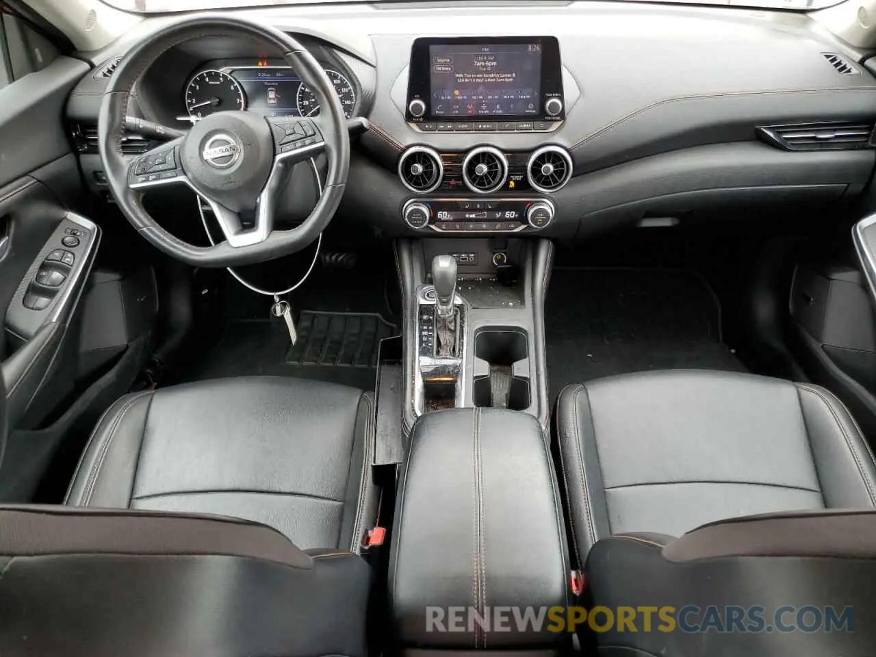 8 fotografías del automóvil dañado 3N1AB8DV5LY302271 NISSAN SENTRA 2020