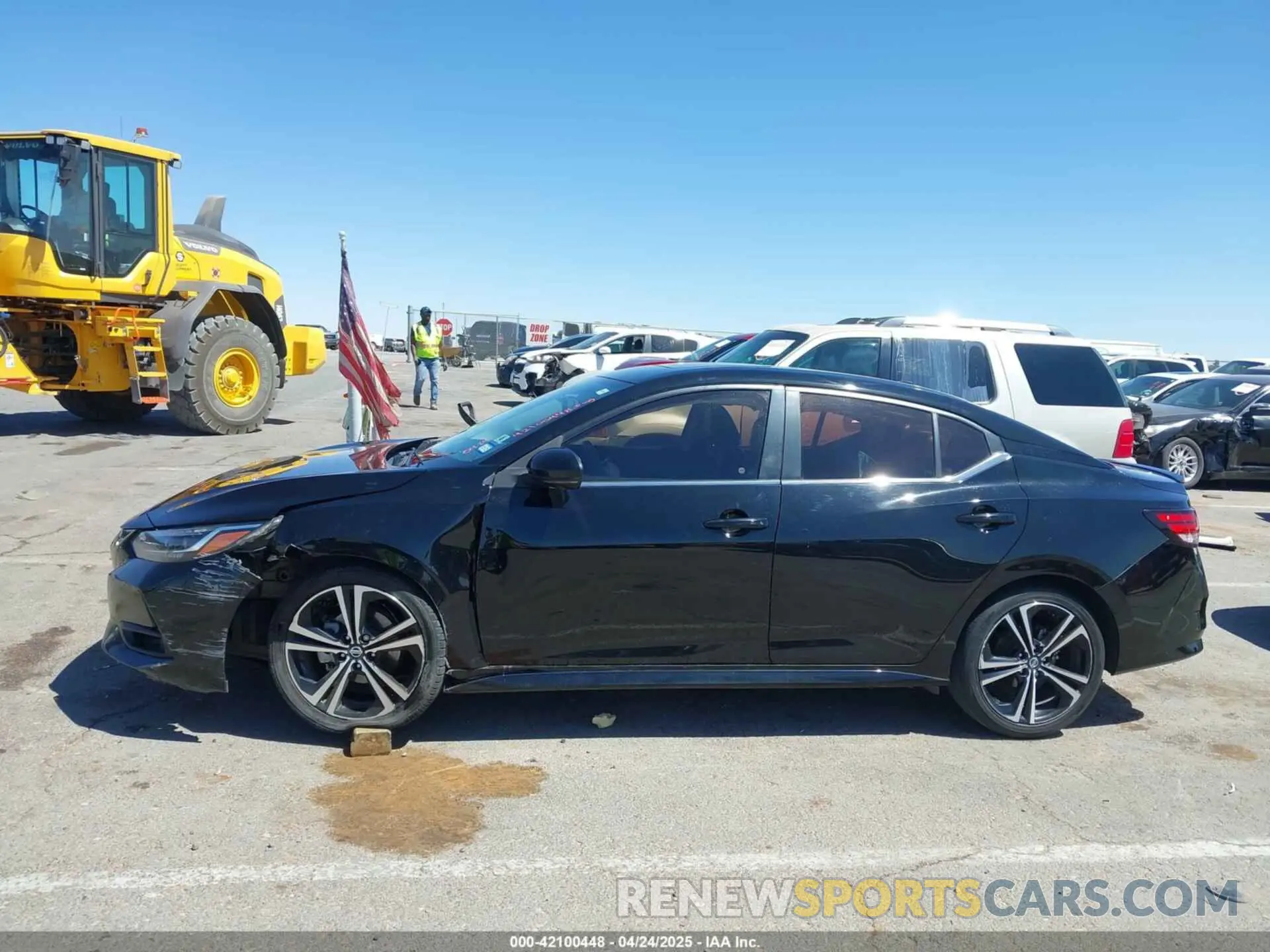 14 fotografías del automóvil dañado 3N1AB8DV5LY302495 NISSAN SENTRA 2020