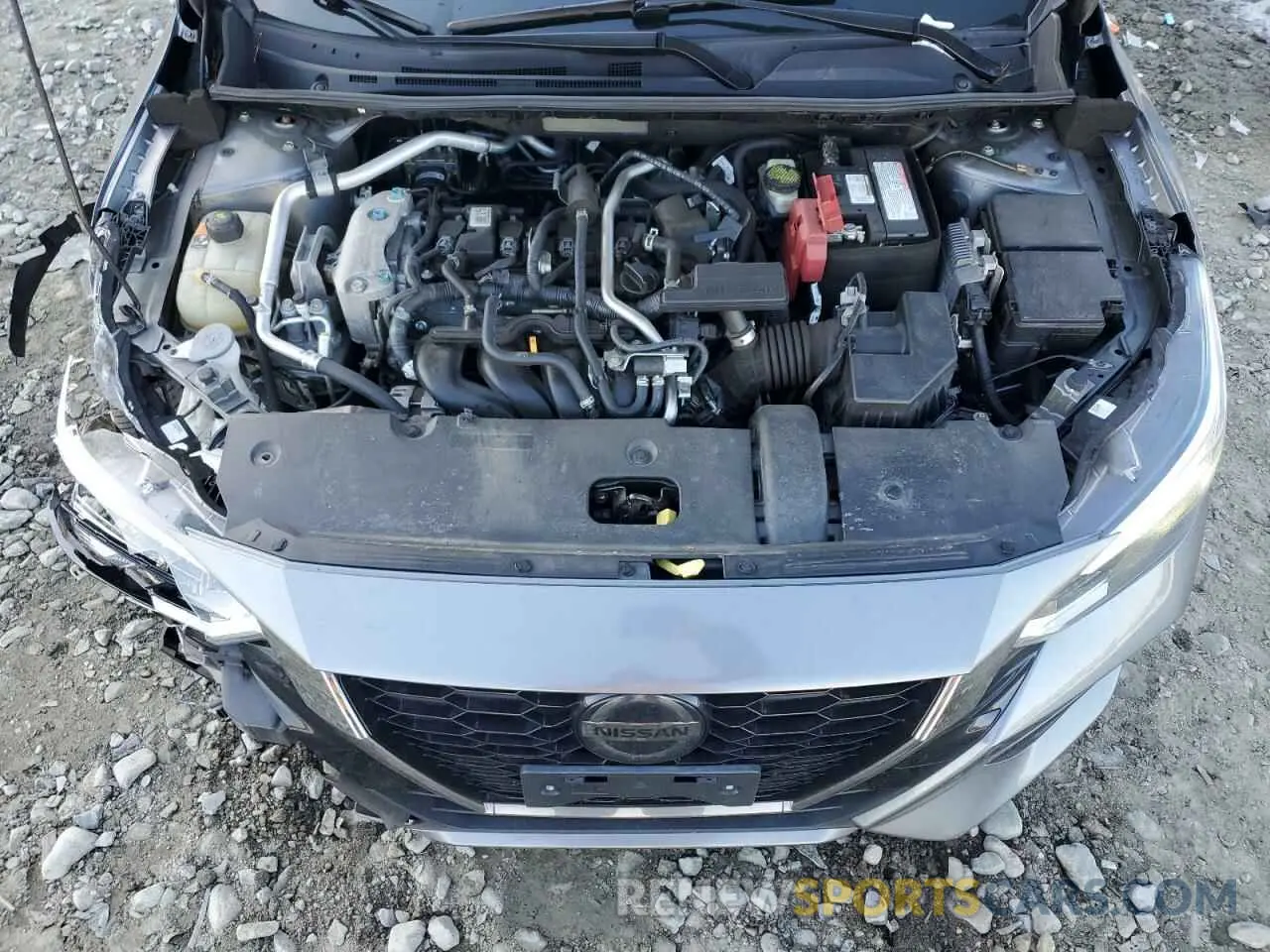 12 fotografías del automóvil dañado 3N1AB8DV6LY212255 NISSAN SENTRA 2020