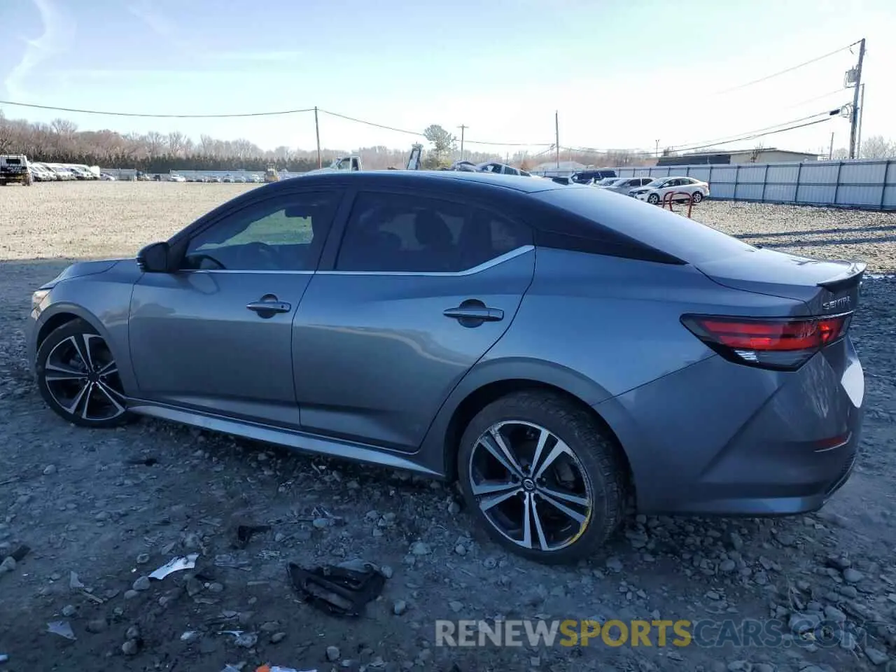 2 fotografías del automóvil dañado 3N1AB8DV6LY212255 NISSAN SENTRA 2020