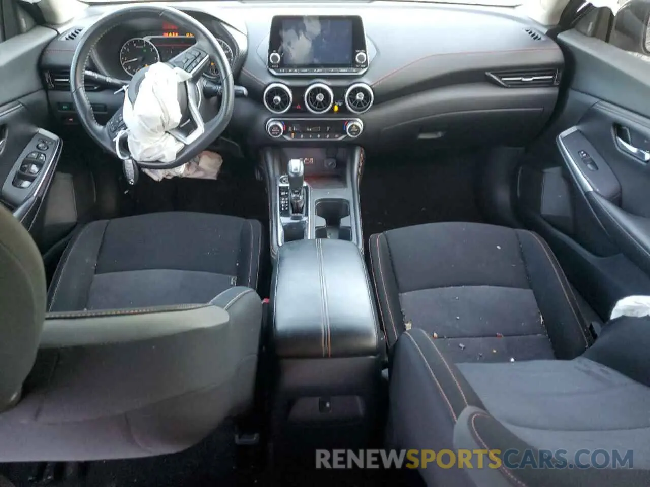 8 fotografías del automóvil dañado 3N1AB8DV6LY212255 NISSAN SENTRA 2020