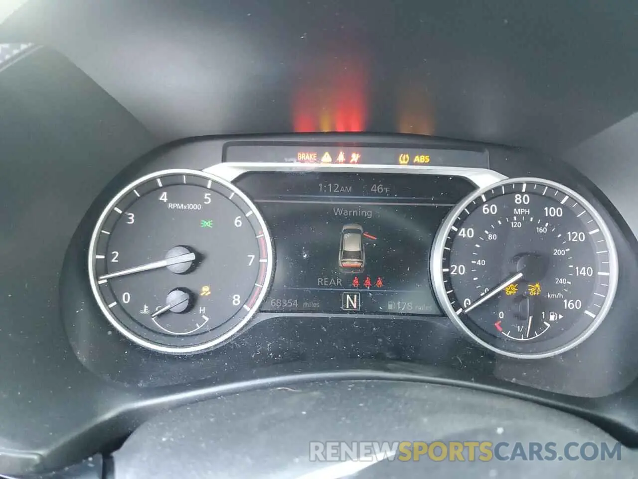 9 fotografías del automóvil dañado 3N1AB8DV6LY212255 NISSAN SENTRA 2020