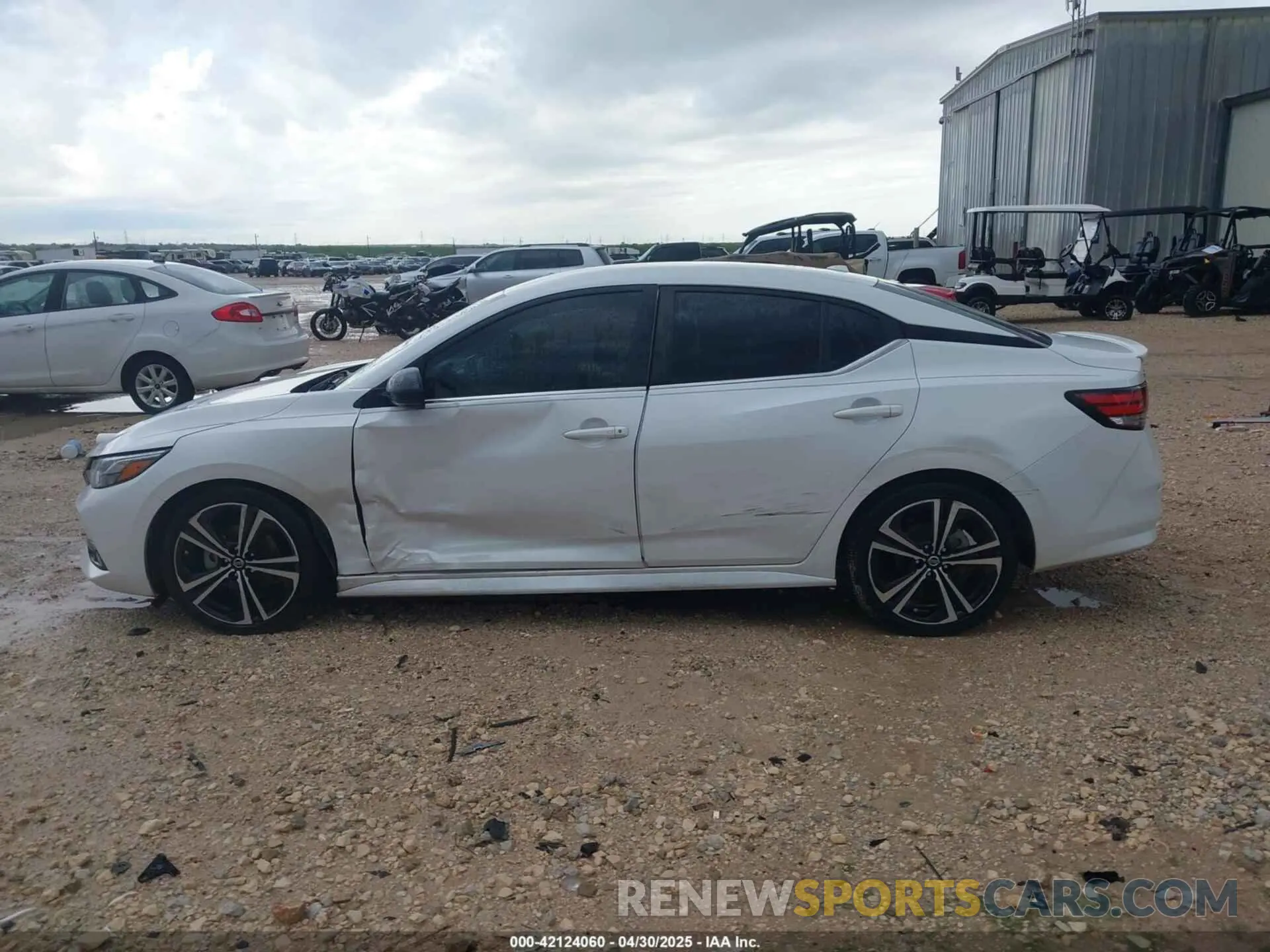 14 fotografías del automóvil dañado 3N1AB8DV6LY253856 NISSAN SENTRA 2020