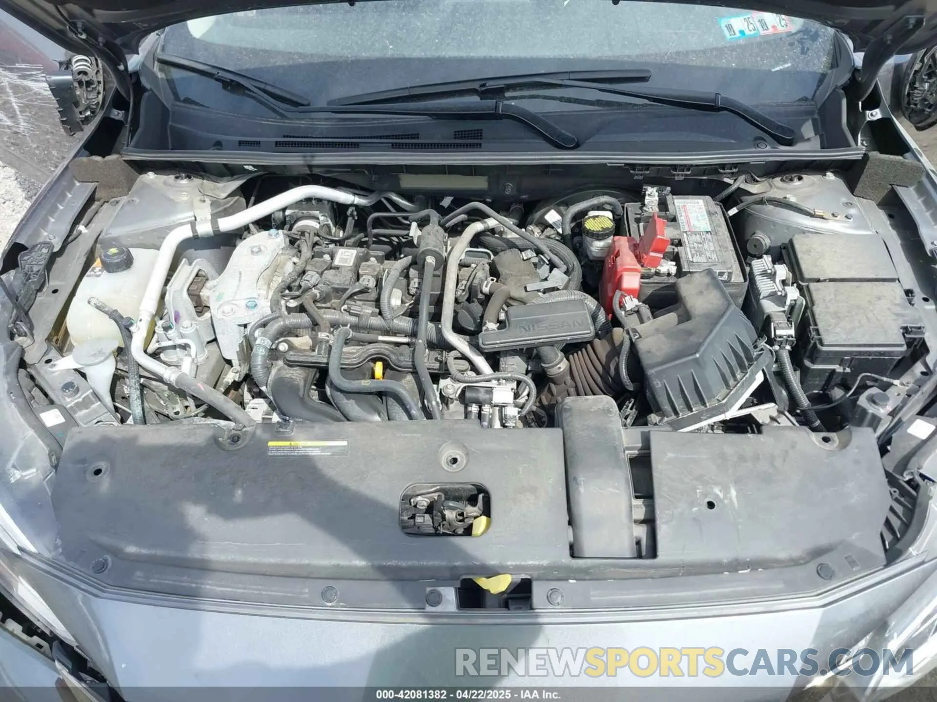 10 fotografías del automóvil dañado 3N1AB8DV6LY259396 NISSAN SENTRA 2020