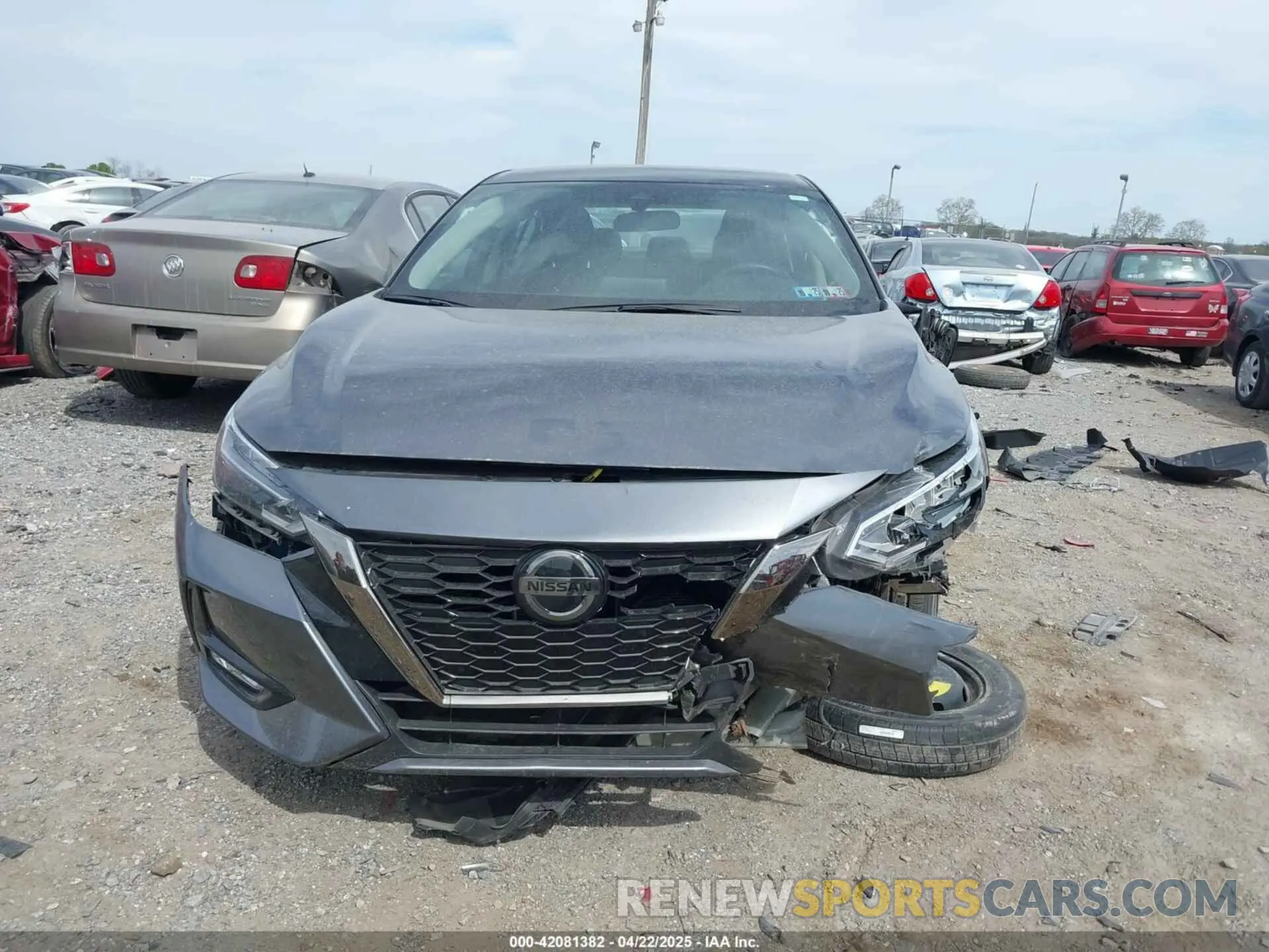 12 fotografías del automóvil dañado 3N1AB8DV6LY259396 NISSAN SENTRA 2020