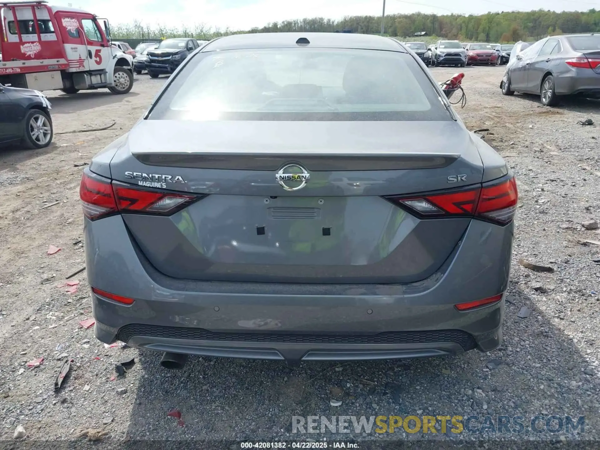 16 fotografías del automóvil dañado 3N1AB8DV6LY259396 NISSAN SENTRA 2020