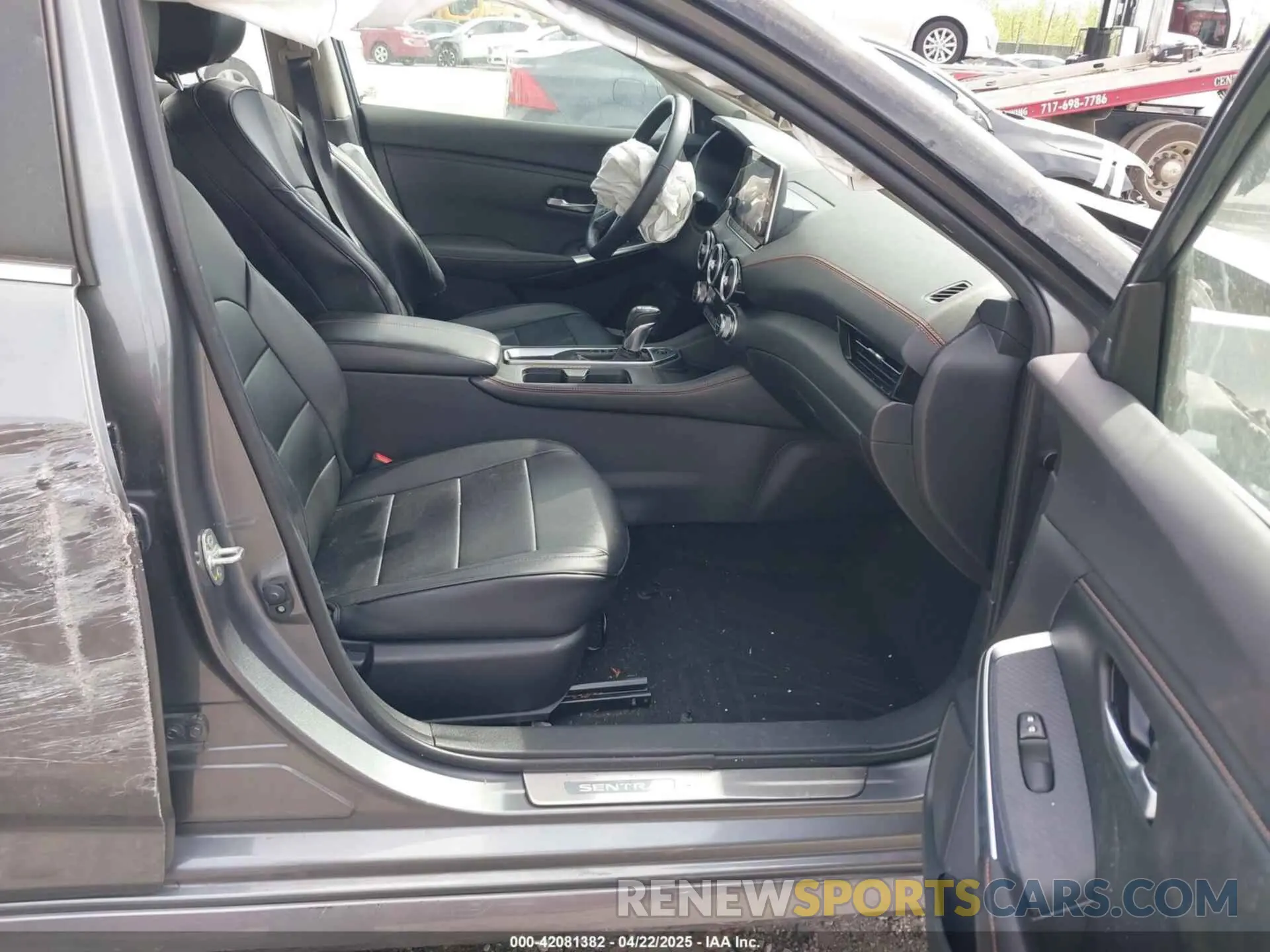 5 fotografías del automóvil dañado 3N1AB8DV6LY259396 NISSAN SENTRA 2020