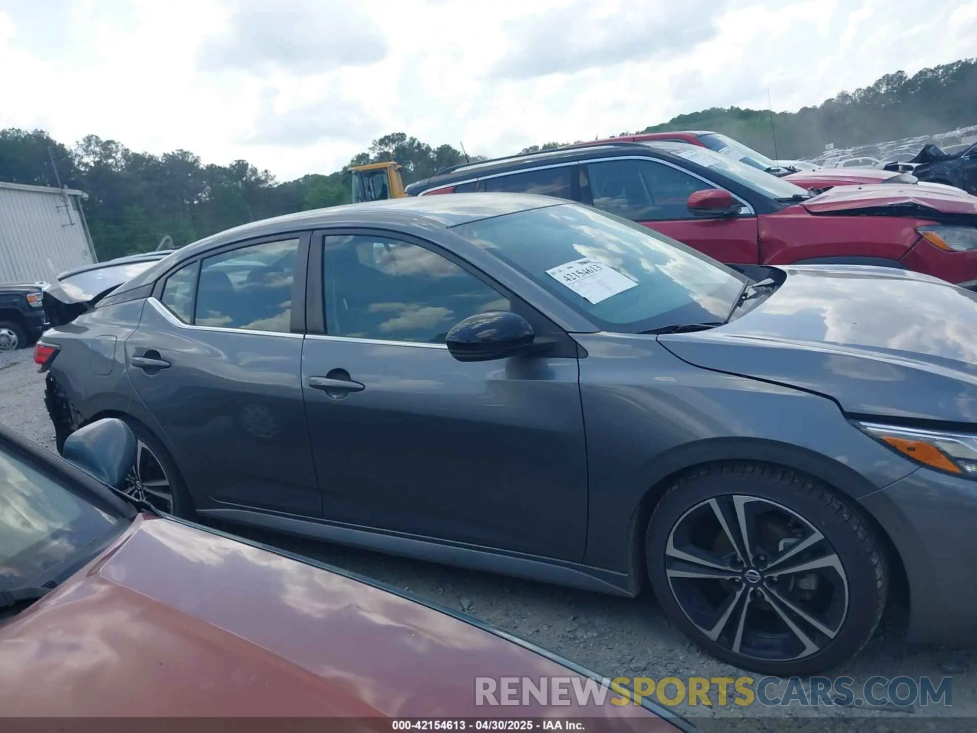 13 fotografías del automóvil dañado 3N1AB8DV6LY275839 NISSAN SENTRA 2020